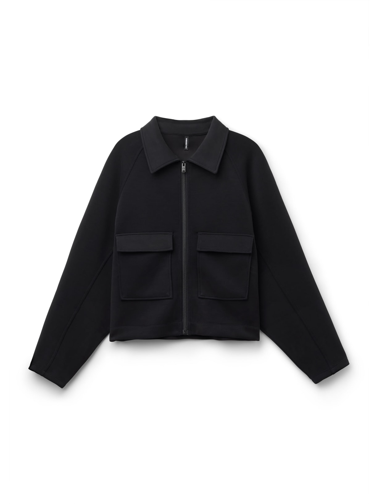 Moletom Luxe Lounge Com Bolsos Preto Calzedonia