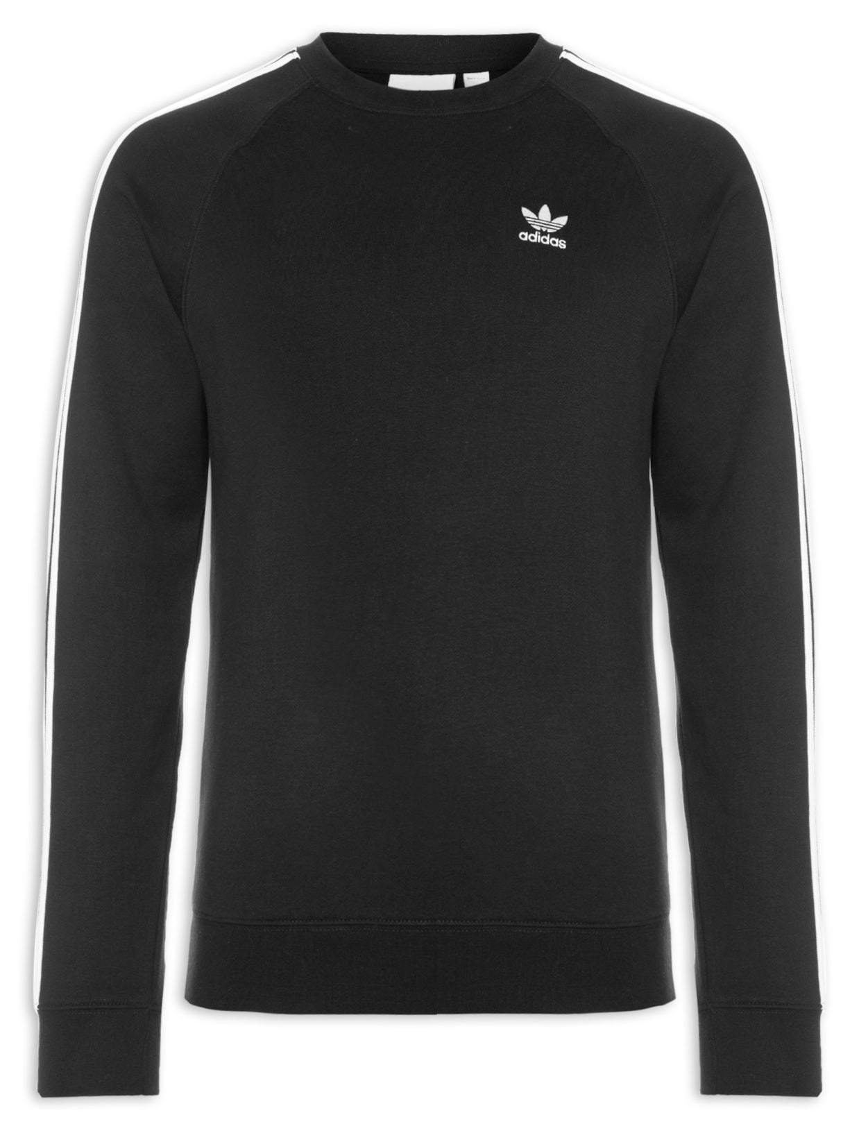 Moletom Masculino 3 Stripes - Preto