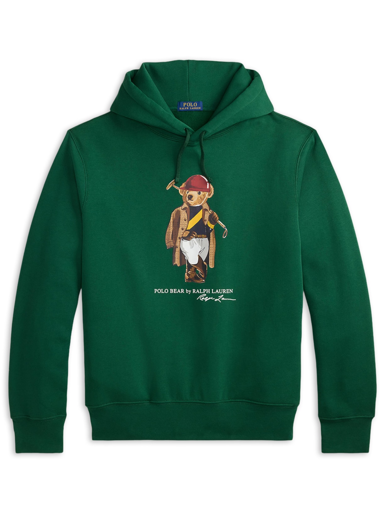 Moletom Masculino Bear Com Capuz Seasonal Verde Polo Ralph Lauren