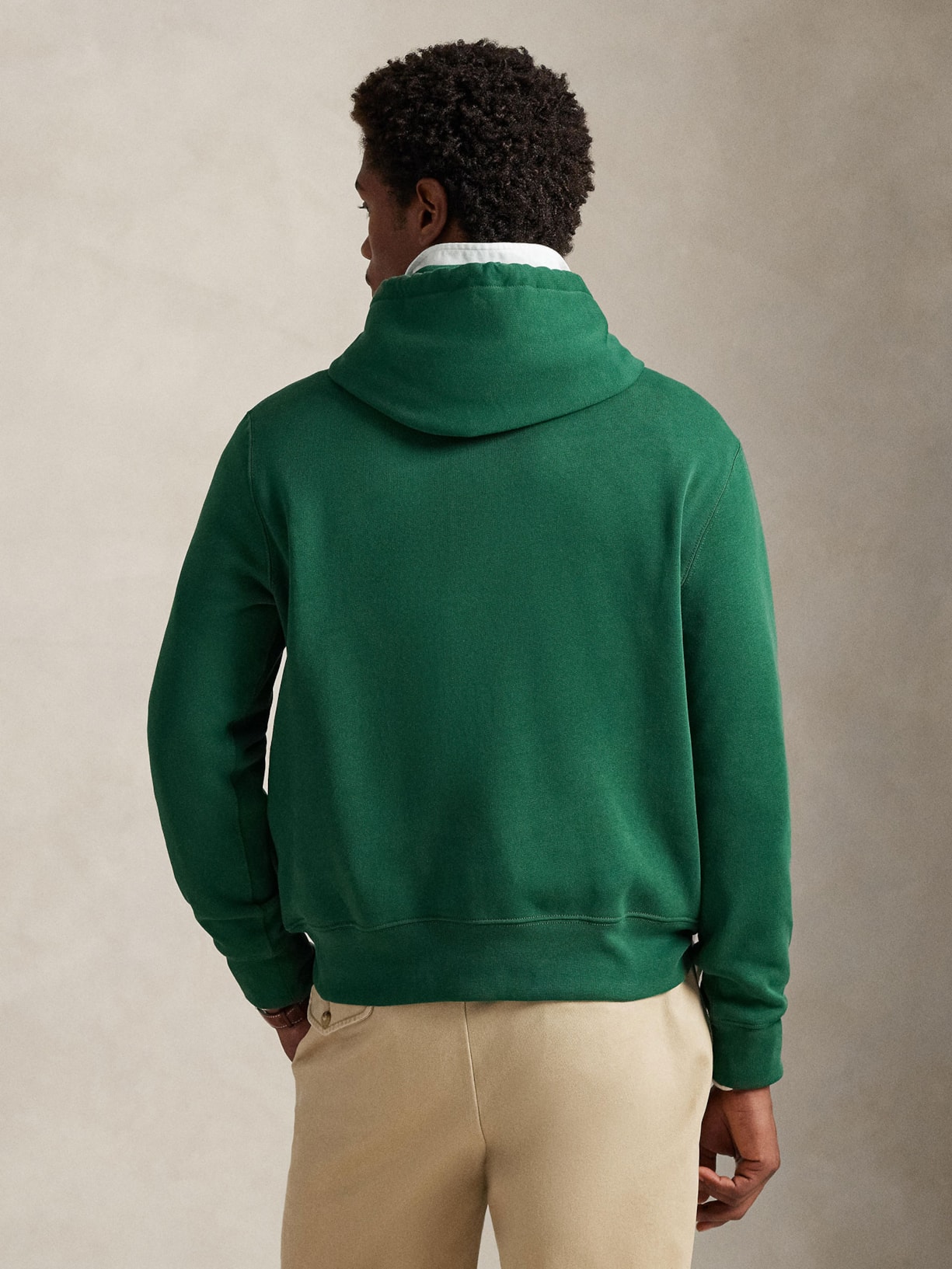 Moletom Masculino Bear Com Capuz Seasonal Verde Polo Ralph Lauren