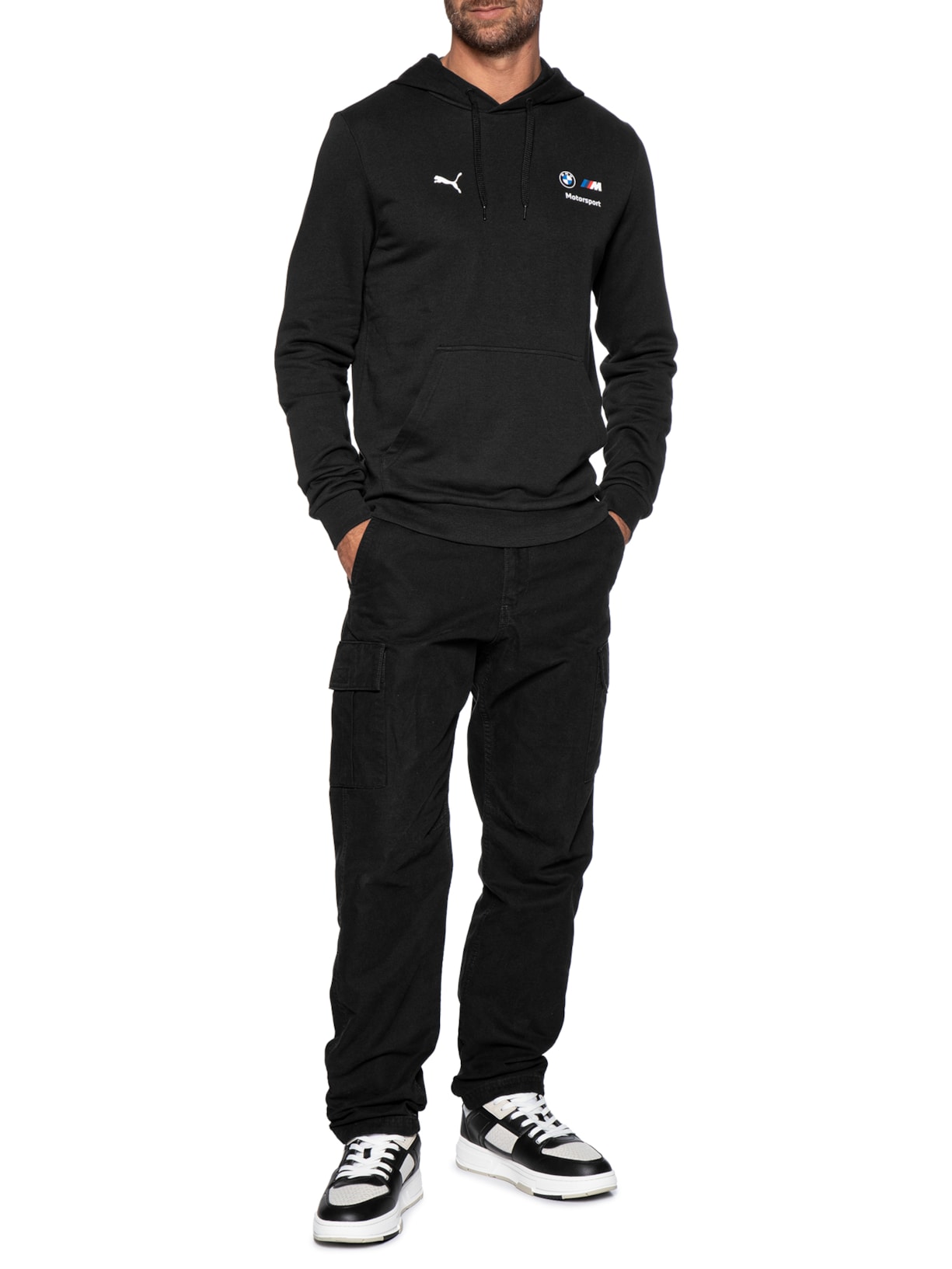 Moletom Masculino  BMW M Motorsport Essentials Preto Puma