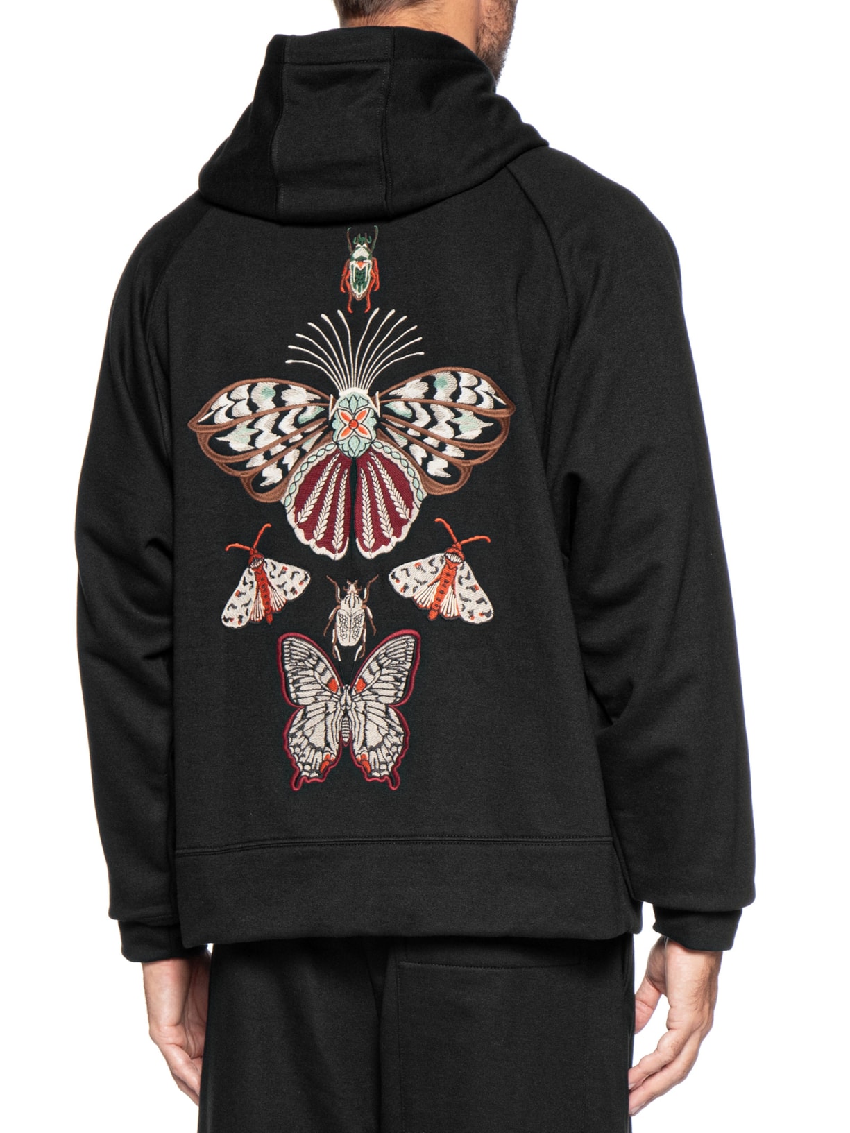 Moletom Masculino Butterfly Embroidered Preto Osklen
