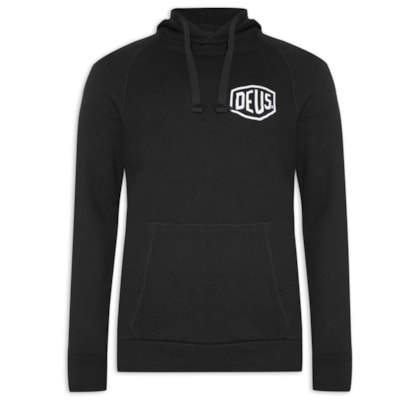 Moletom Masculino Canguru São Paulo Address - Preto