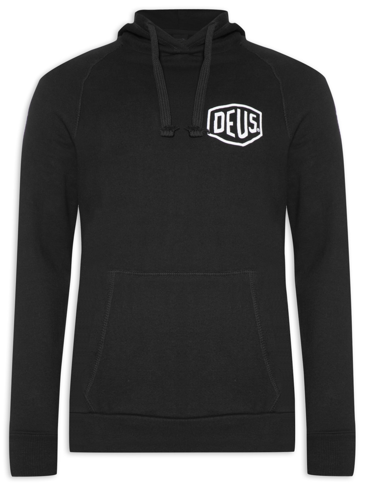 Moletom Masculino Canguru São Paulo Address - Preto