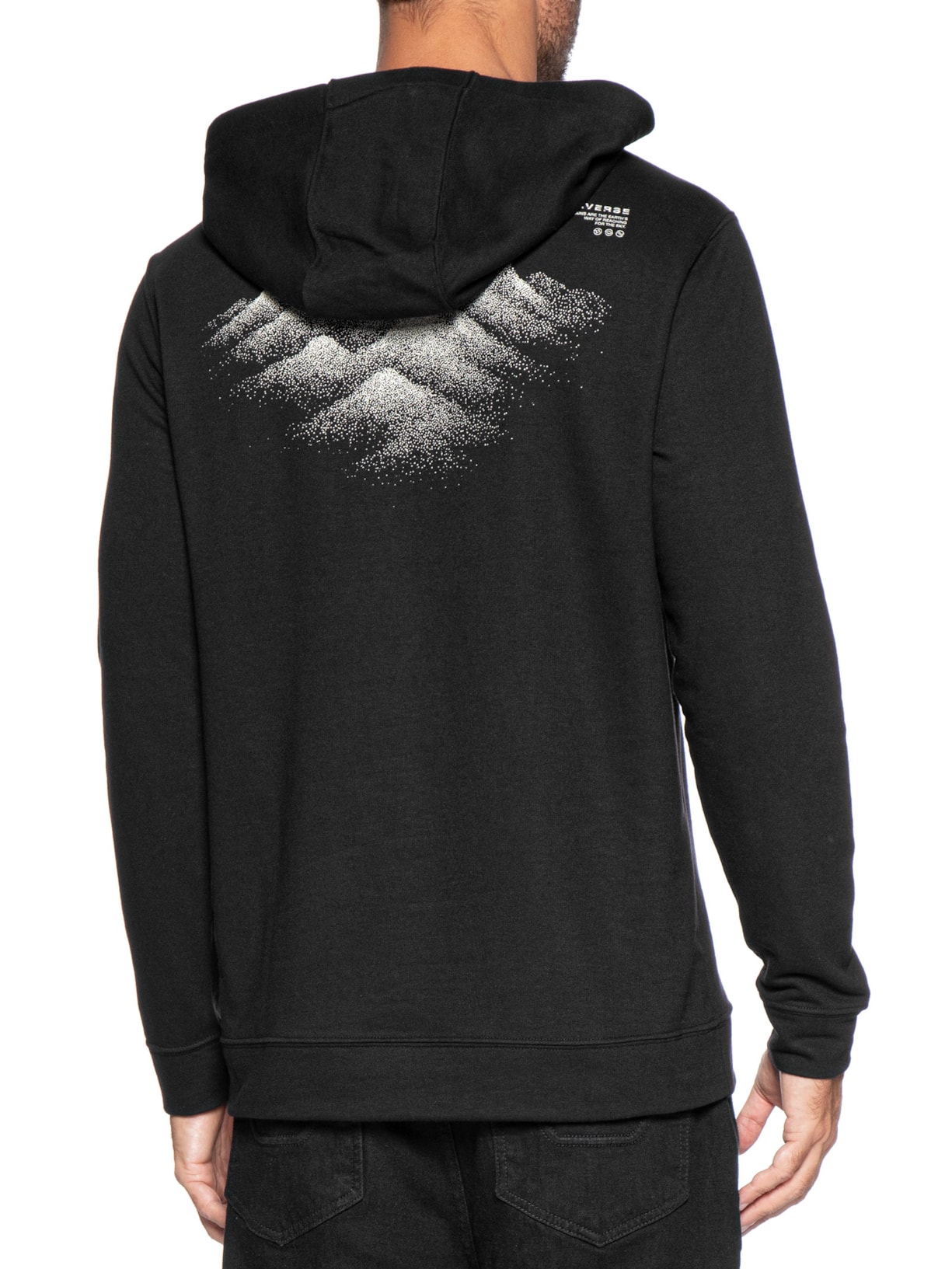 Moletom Masculino Capuz Traverse Preto Austral