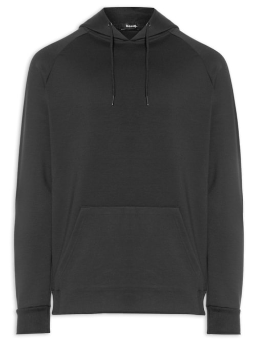 Moletom Masculino Com Capuz – Preto