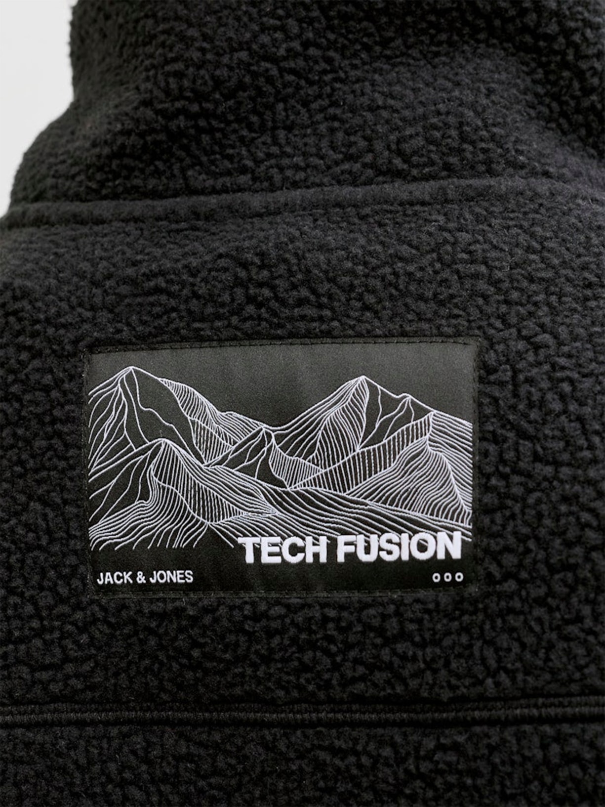 Moletom Masculino Com Zíper Preto Jack & Jones