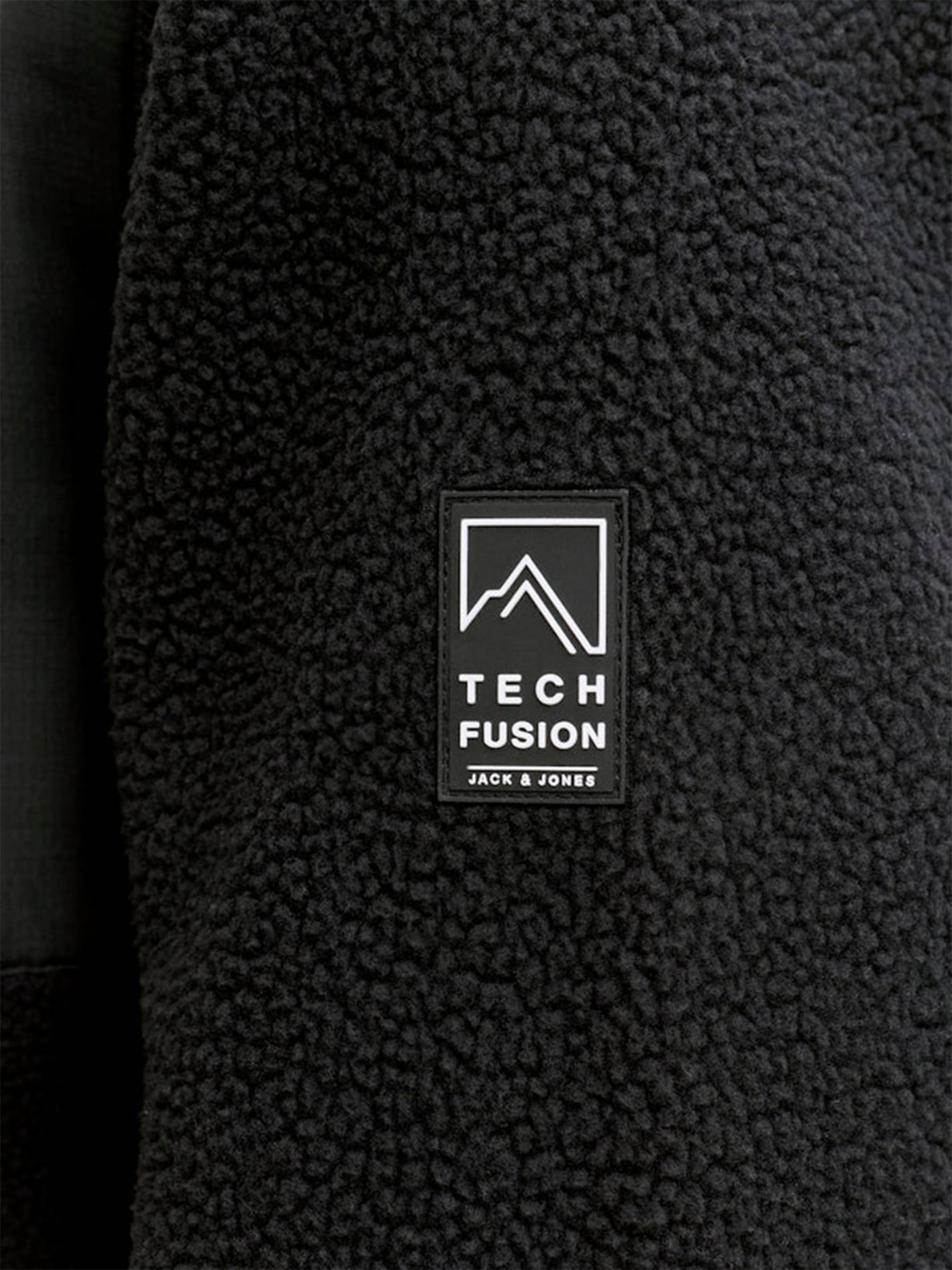 Moletom Masculino Com Zíper Preto Jack & Jones