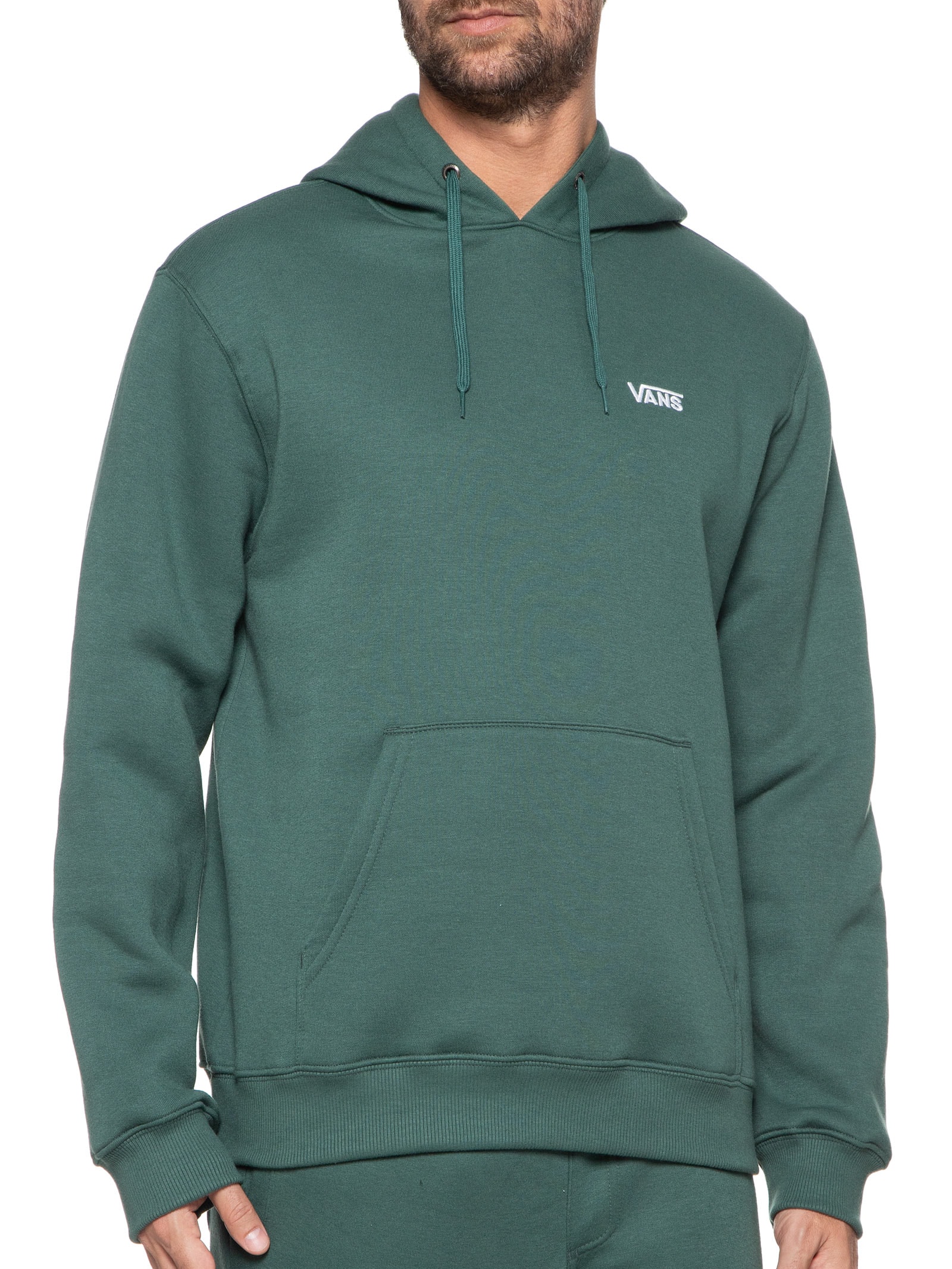 Moletom Masculino Core Basic Po Fleece - Verde - Vans