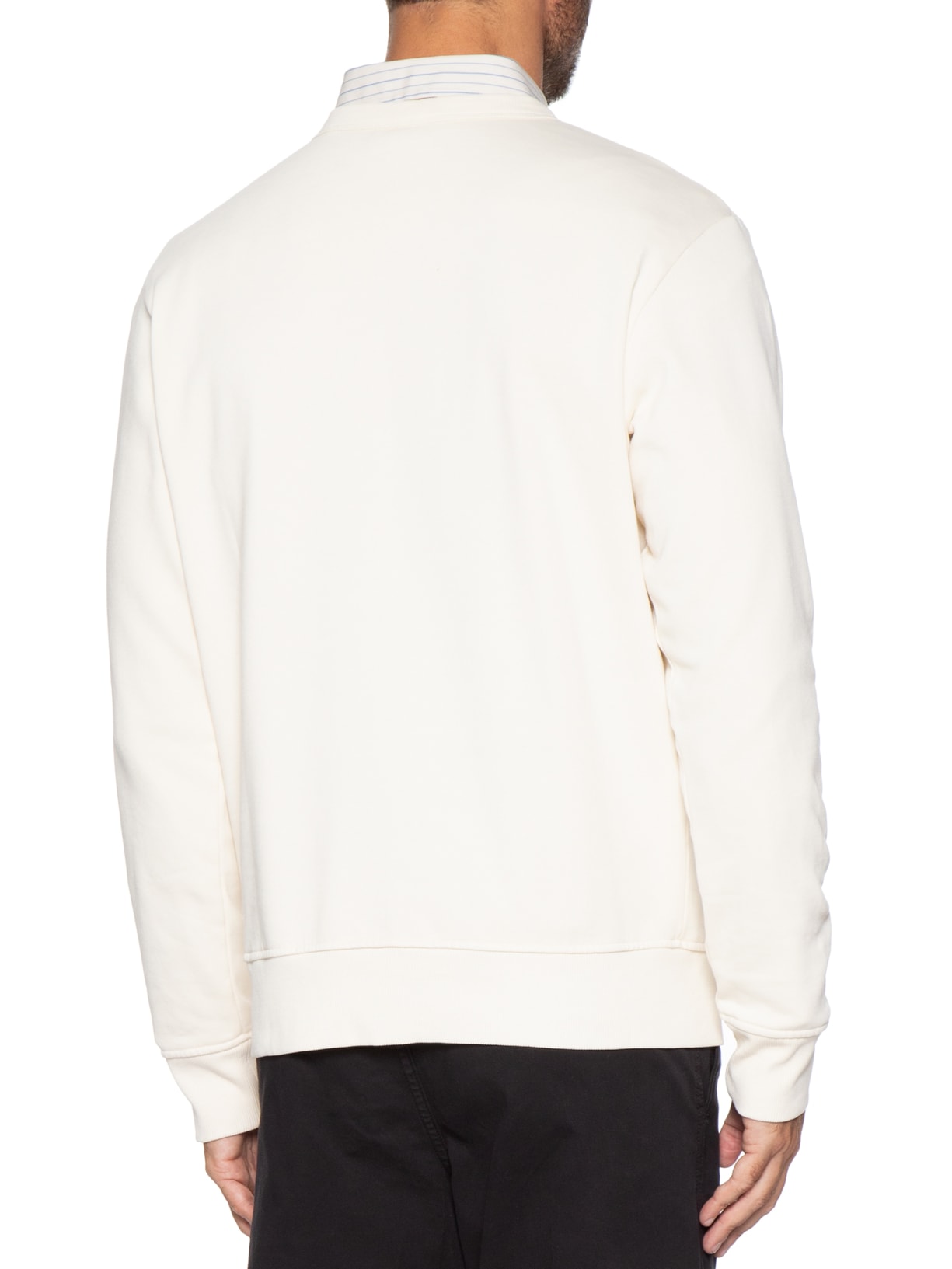 Moletom Masculino Gola Careca Estampa Logo Branco Jack & Jones