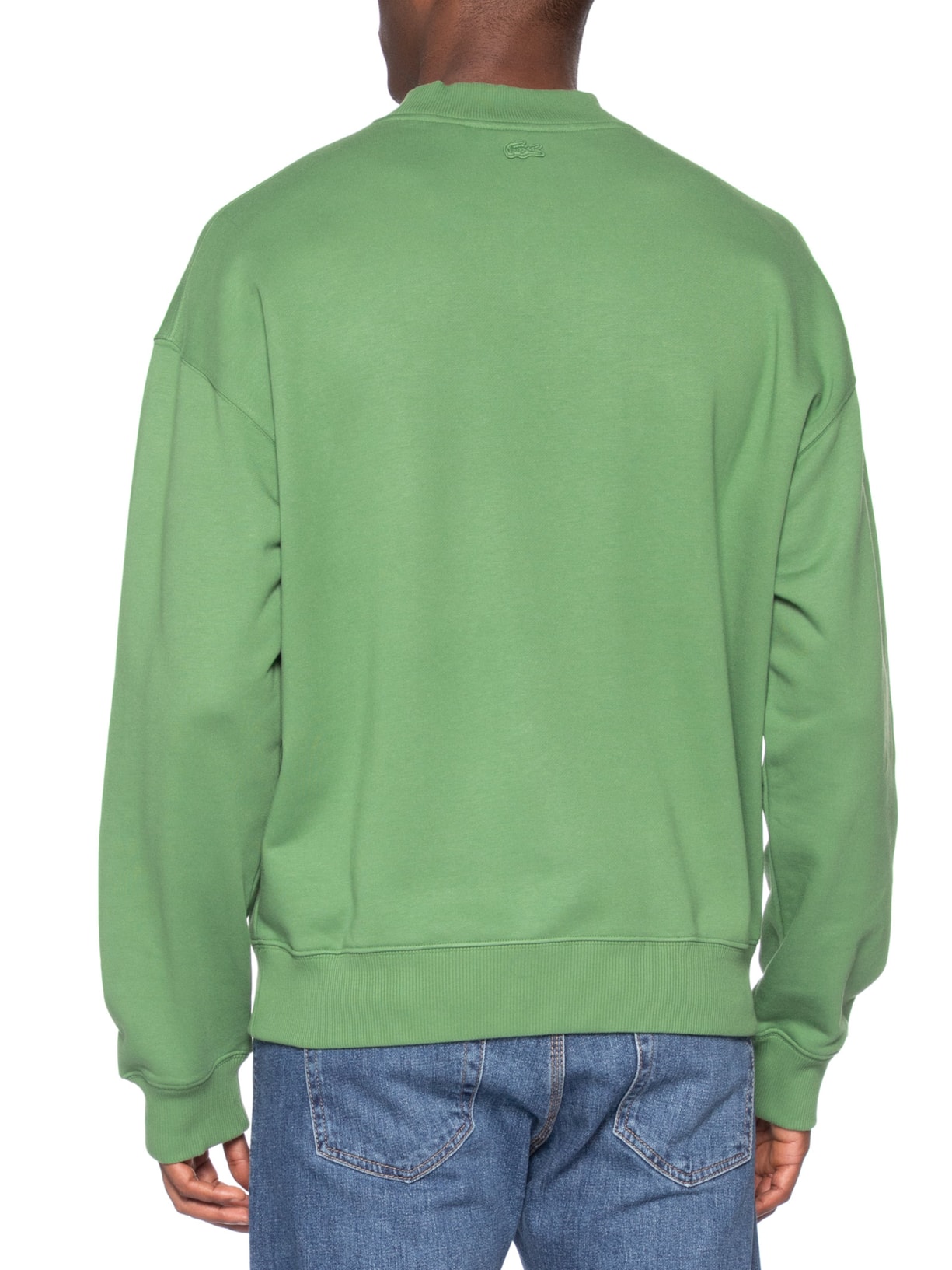 Moletom Masculino Loose Fit Quadra Verde Lacoste