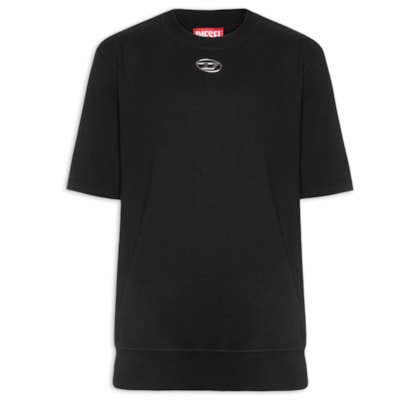 Moletom Masculino Manga Curta S-Cooling - Preto