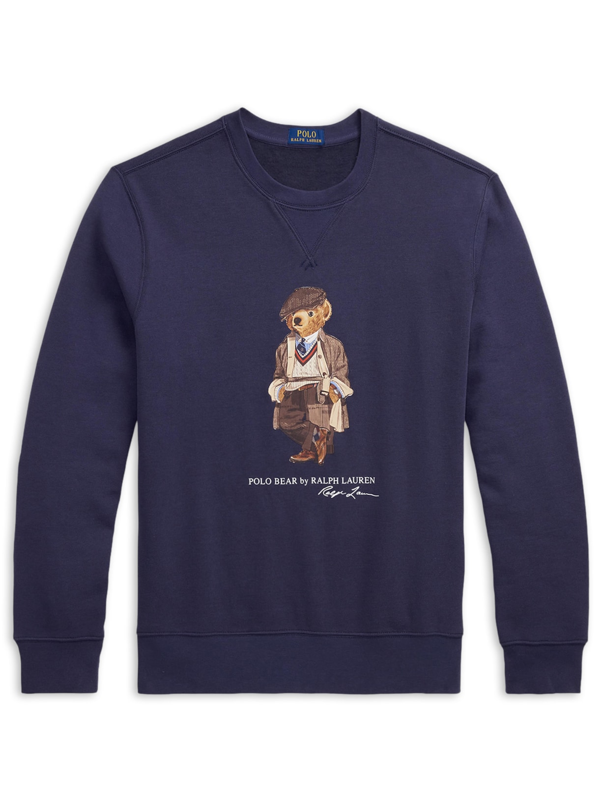 Moletom Masculino Manga Longa Seasonal Bear - Azul