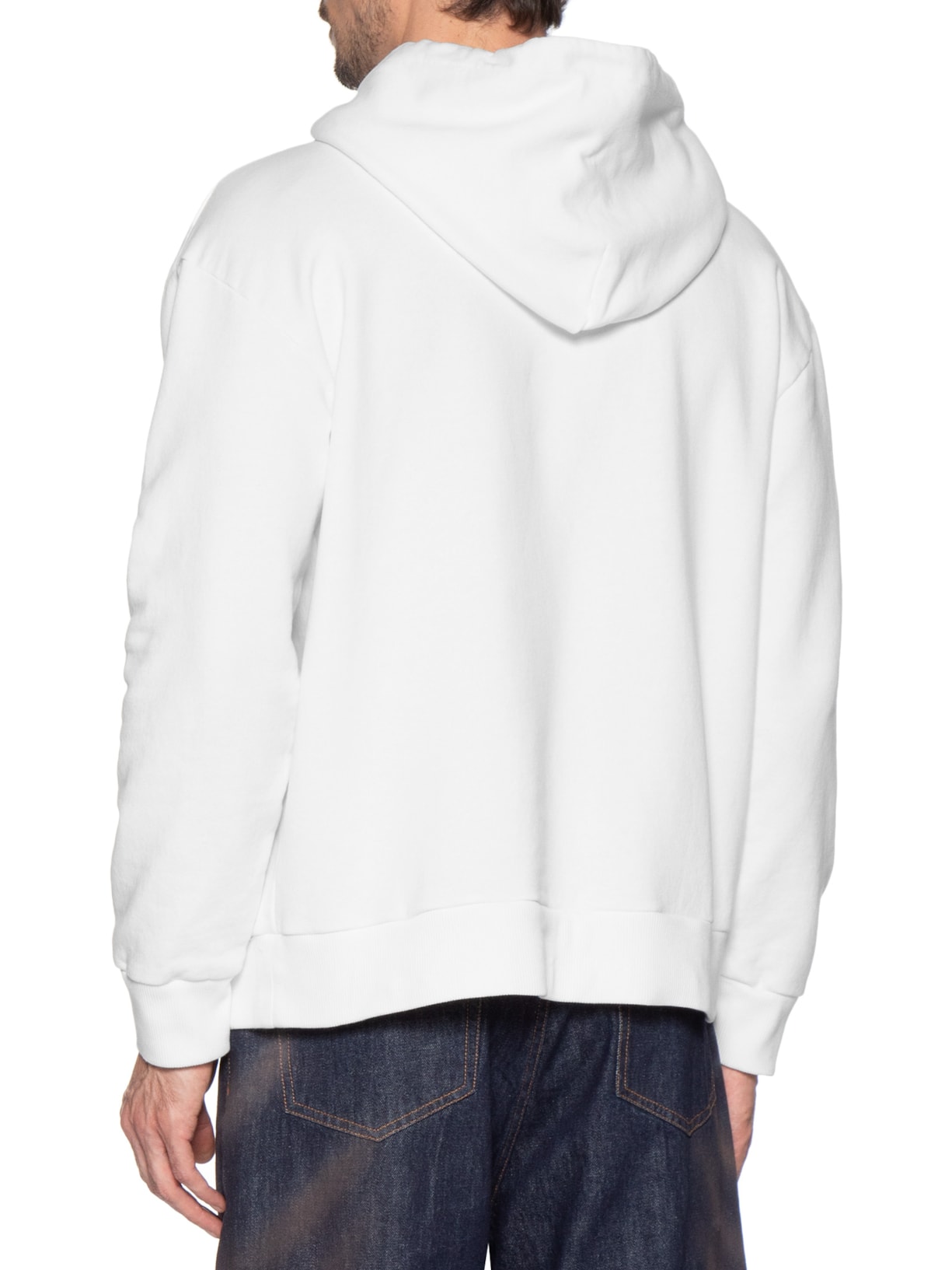 Moletom Masculino Mannequin Print Hooded – Branco Mm6 Maison Margiela