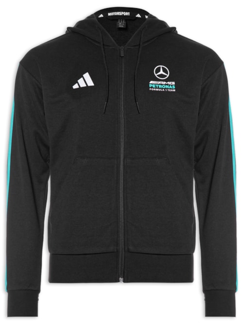 Moletom Masculino Mercedes DNA - Preto