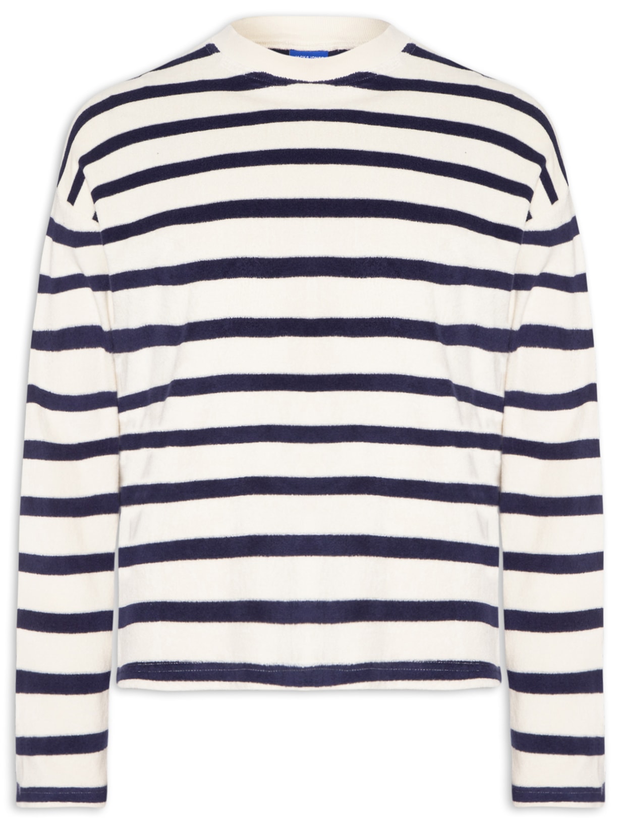 Moletom Masculino Oversized Cropped Fit - Azul