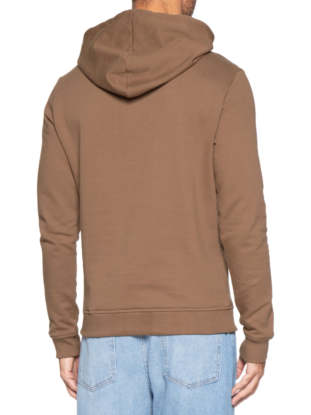 Moletom Masculino Regular Fit com Capuz – Marrom Tommy Jeans