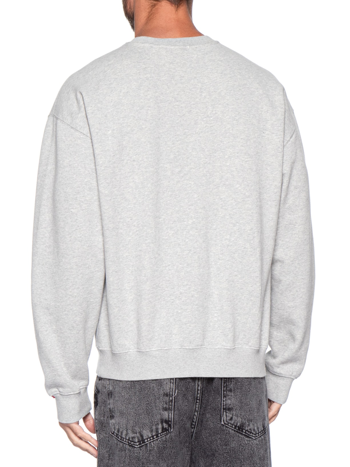 Moletom Masculino Relaxed Fit Authentic Crew-Neck Cinza Levi's