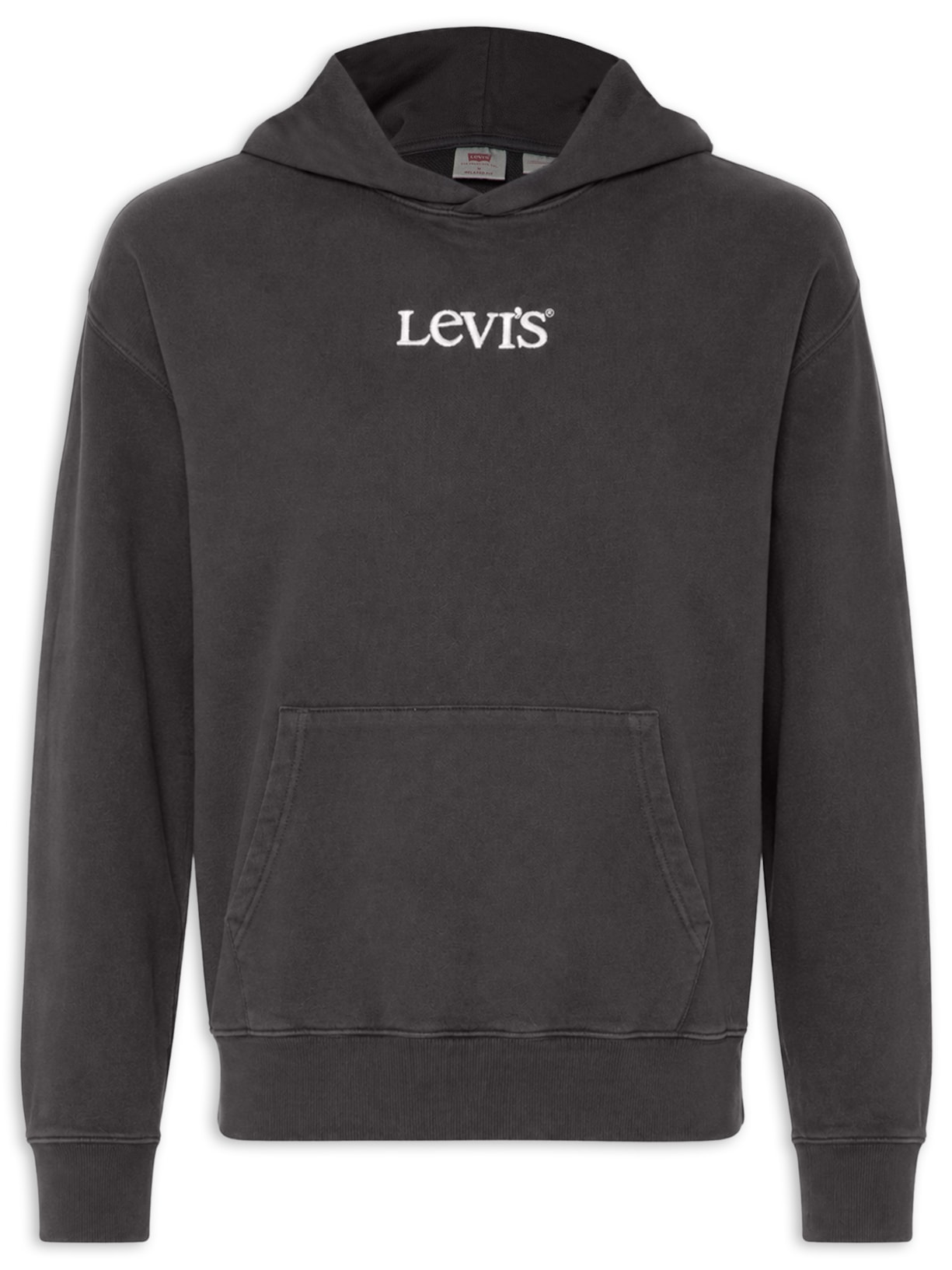 Moletom Masculino Relaxed Fit Com Capuz Sunset Graphic Preto Levi's