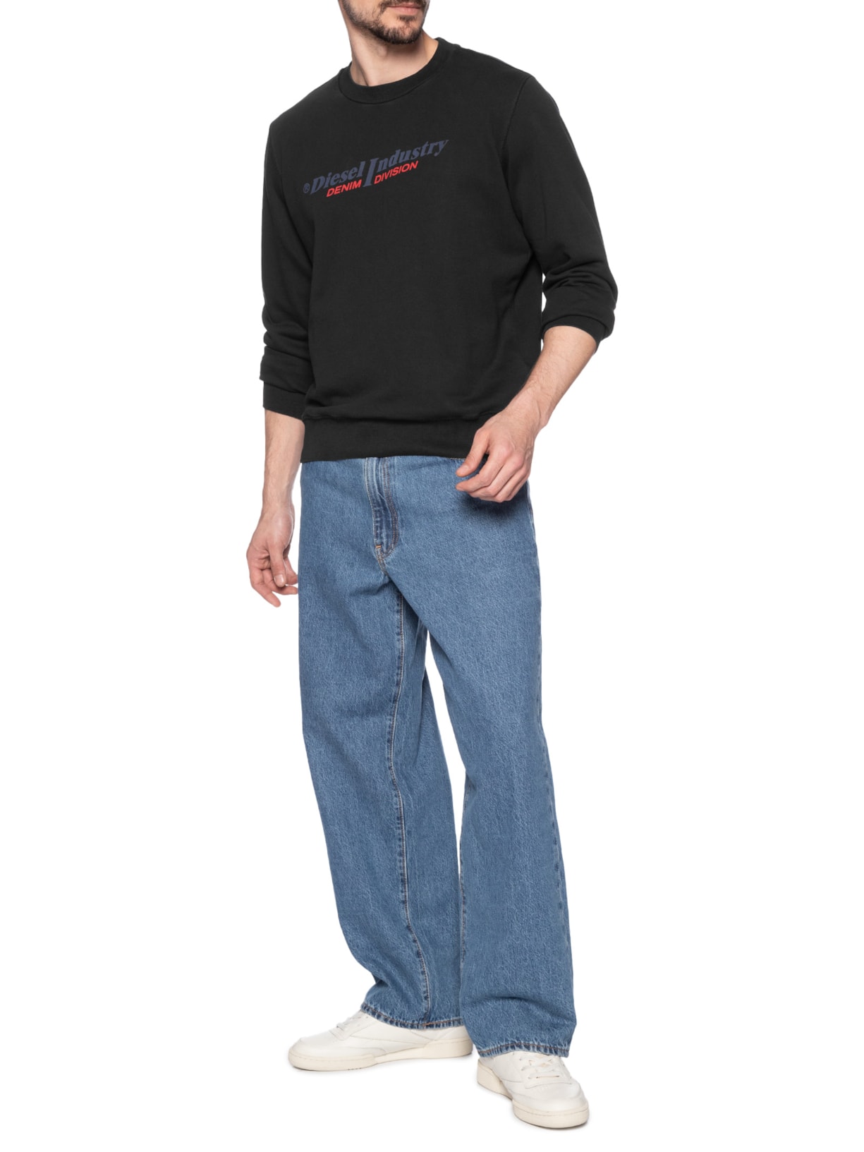 Moletom Masculino S-Ginn-Ind Preto Diesel