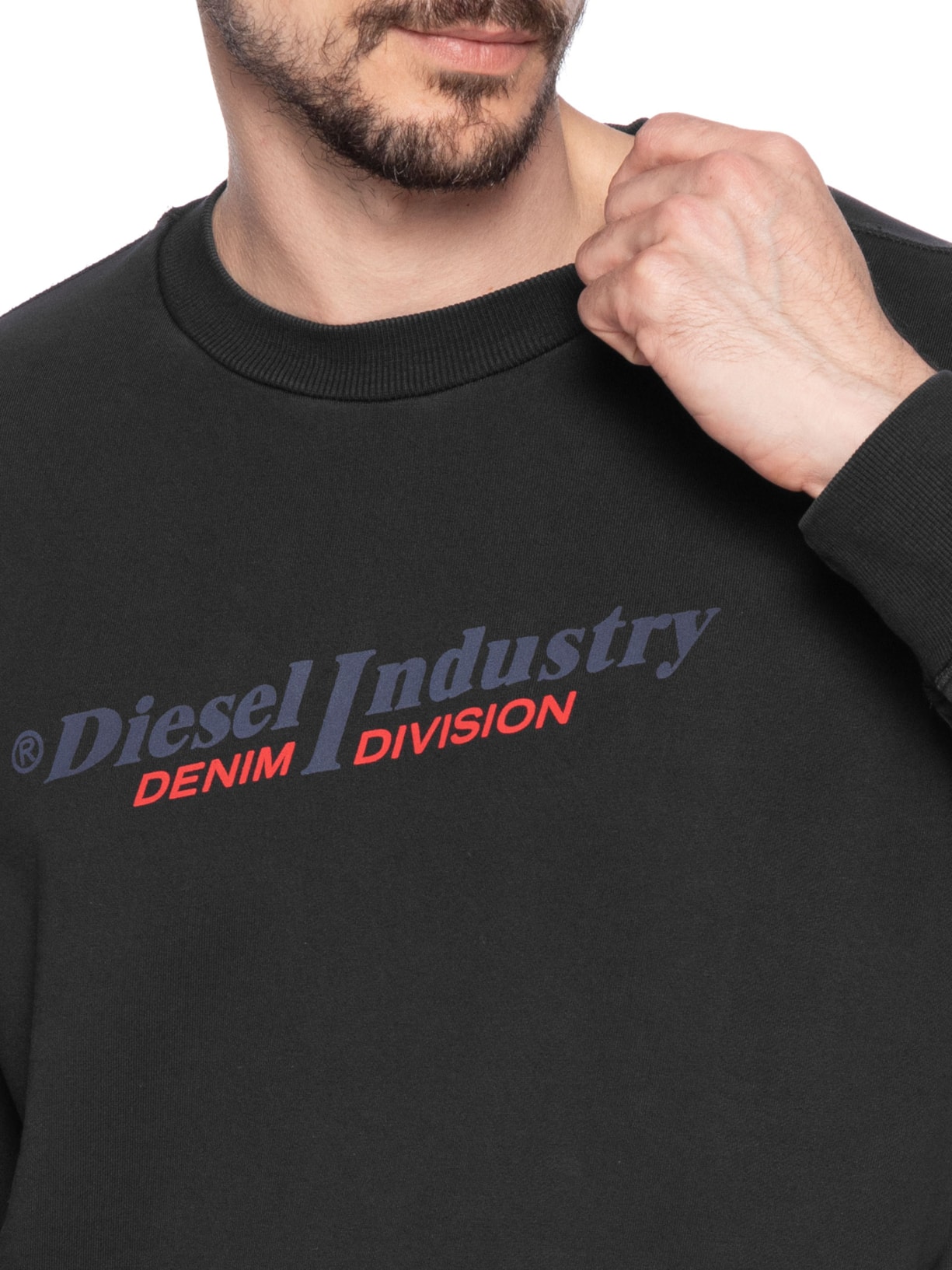Moletom Masculino S-Ginn-Ind Preto Diesel
