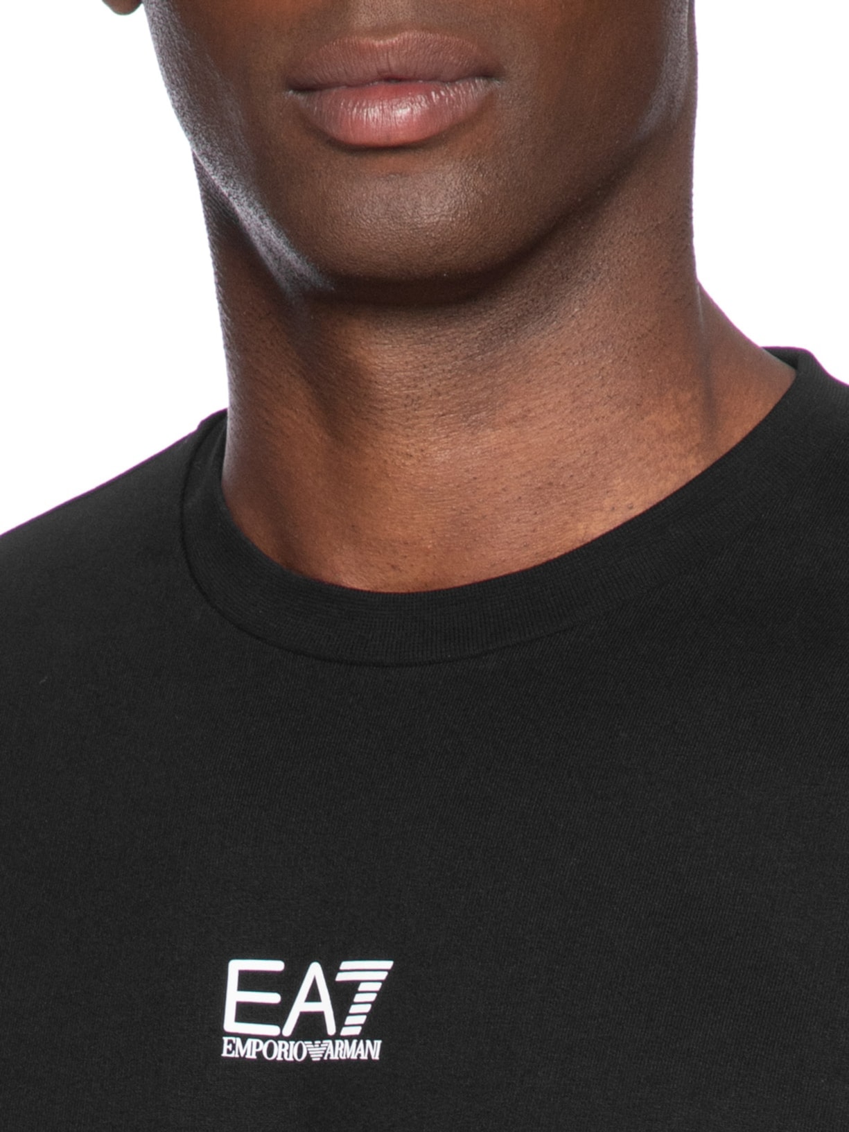 Moletom Masculino Train Core Preto Ea7 Emporio Armani