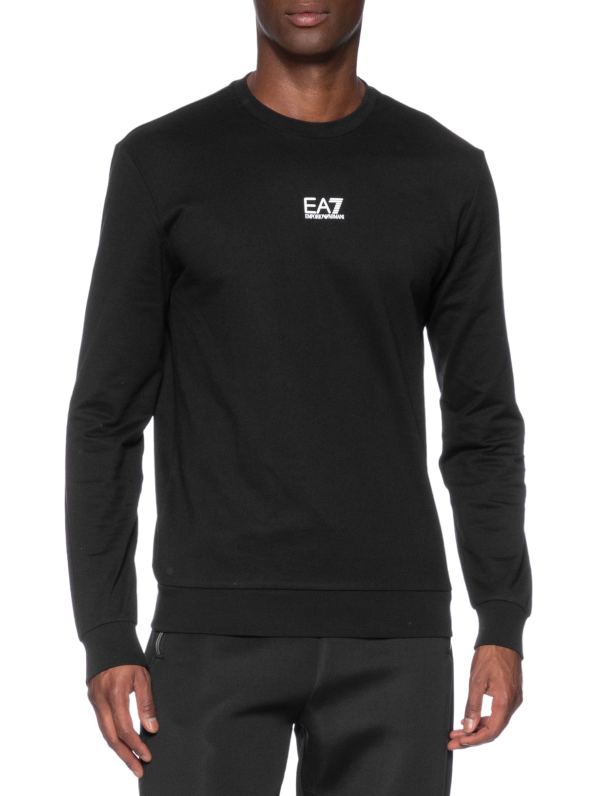 Moletom Masculino Train Core Preto Ea7 Emporio Armani