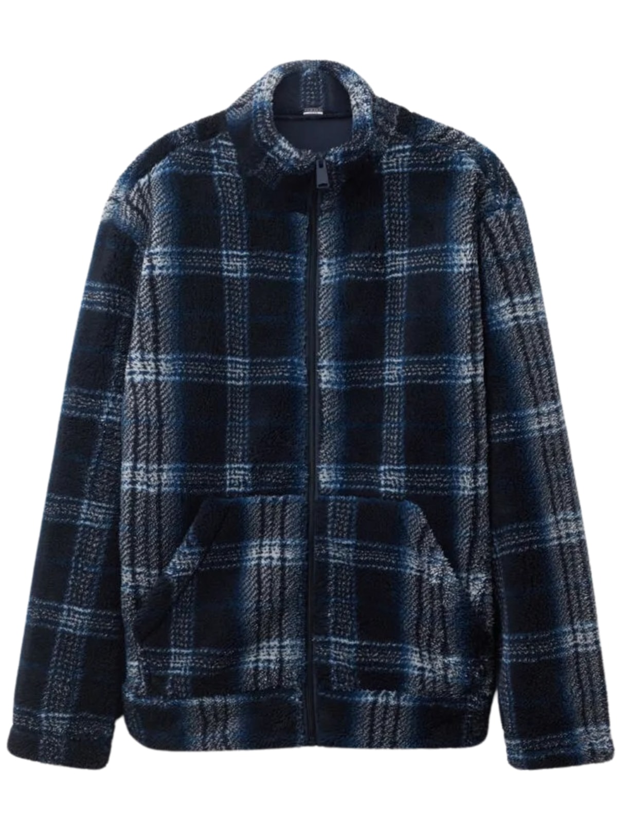 Moletom Peluciado Xadrez - Azul