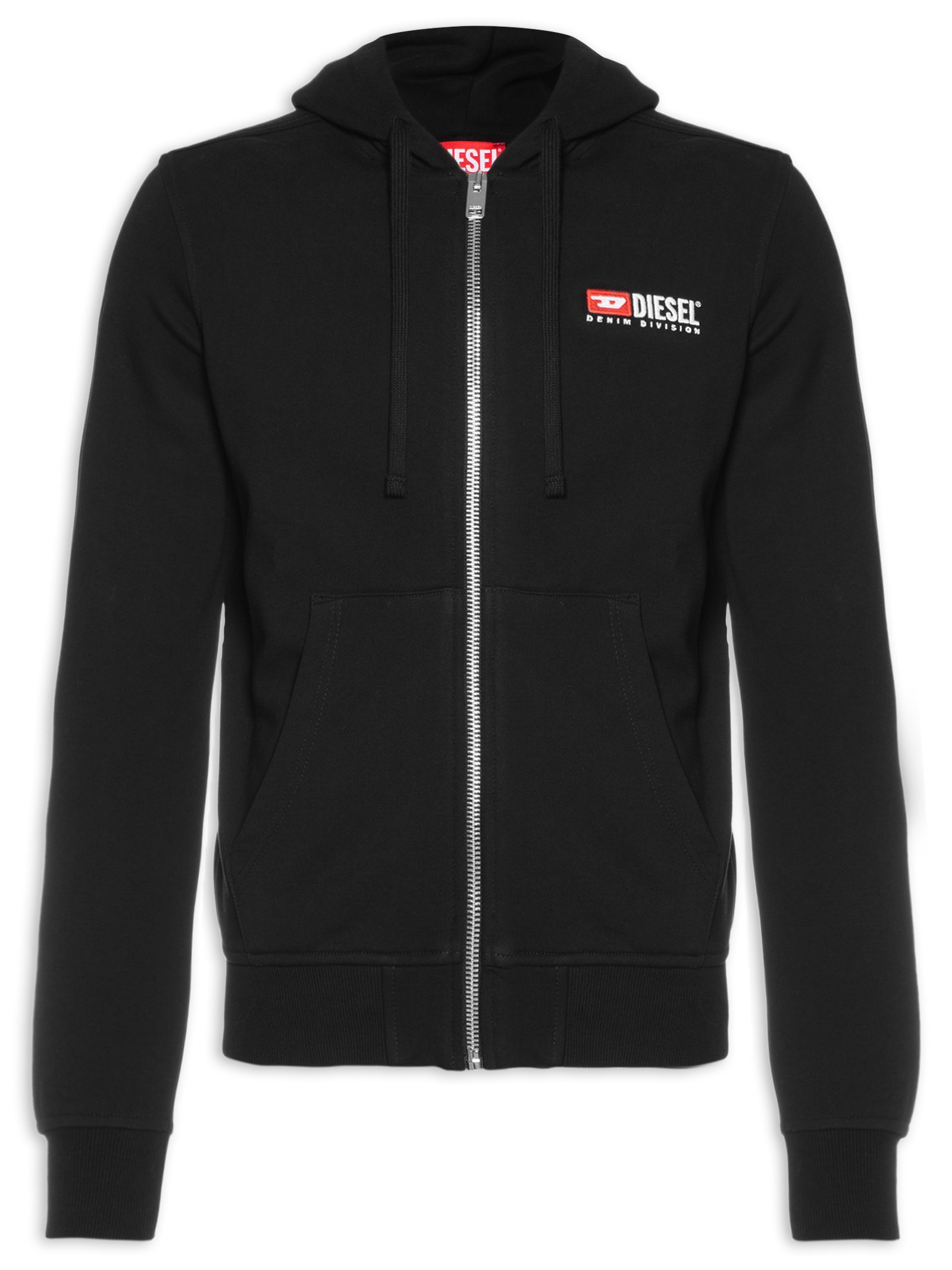 Diesel - Moletom S-ginn-hood-zip-div