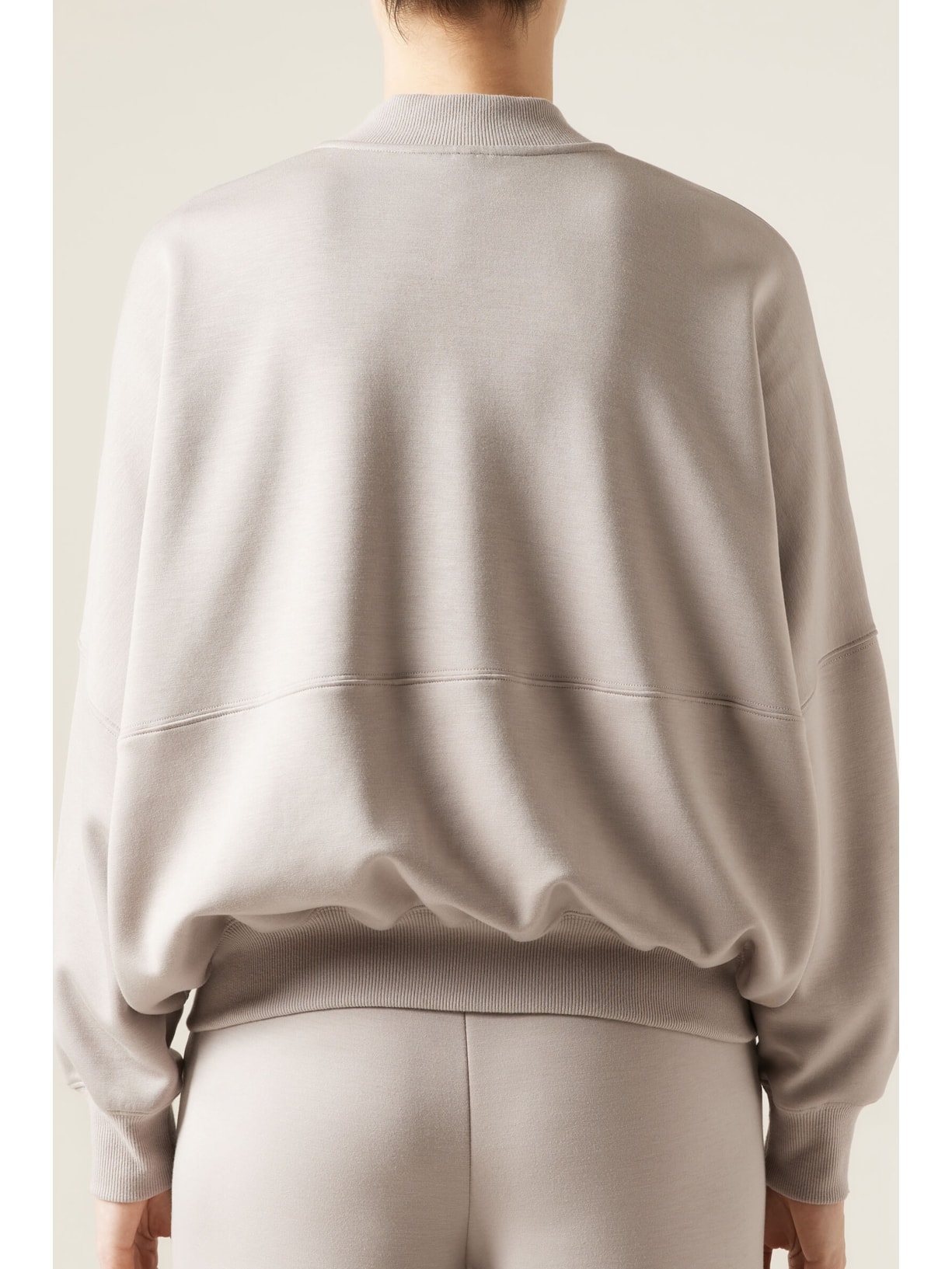 Moletom Sweatshirt Oversized Lux Lounge Cinza Calzedonia