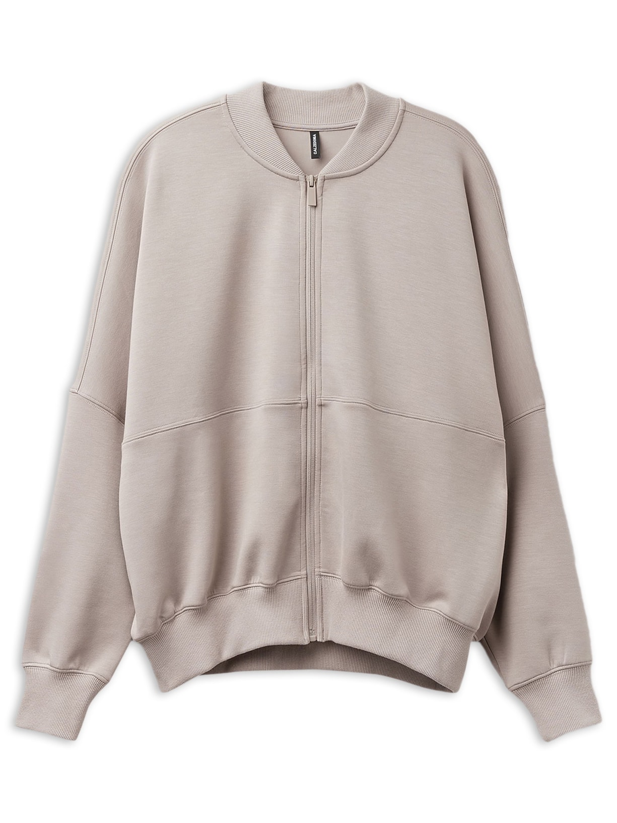 Moletom Sweatshirt Oversized Lux Lounge - Cinza