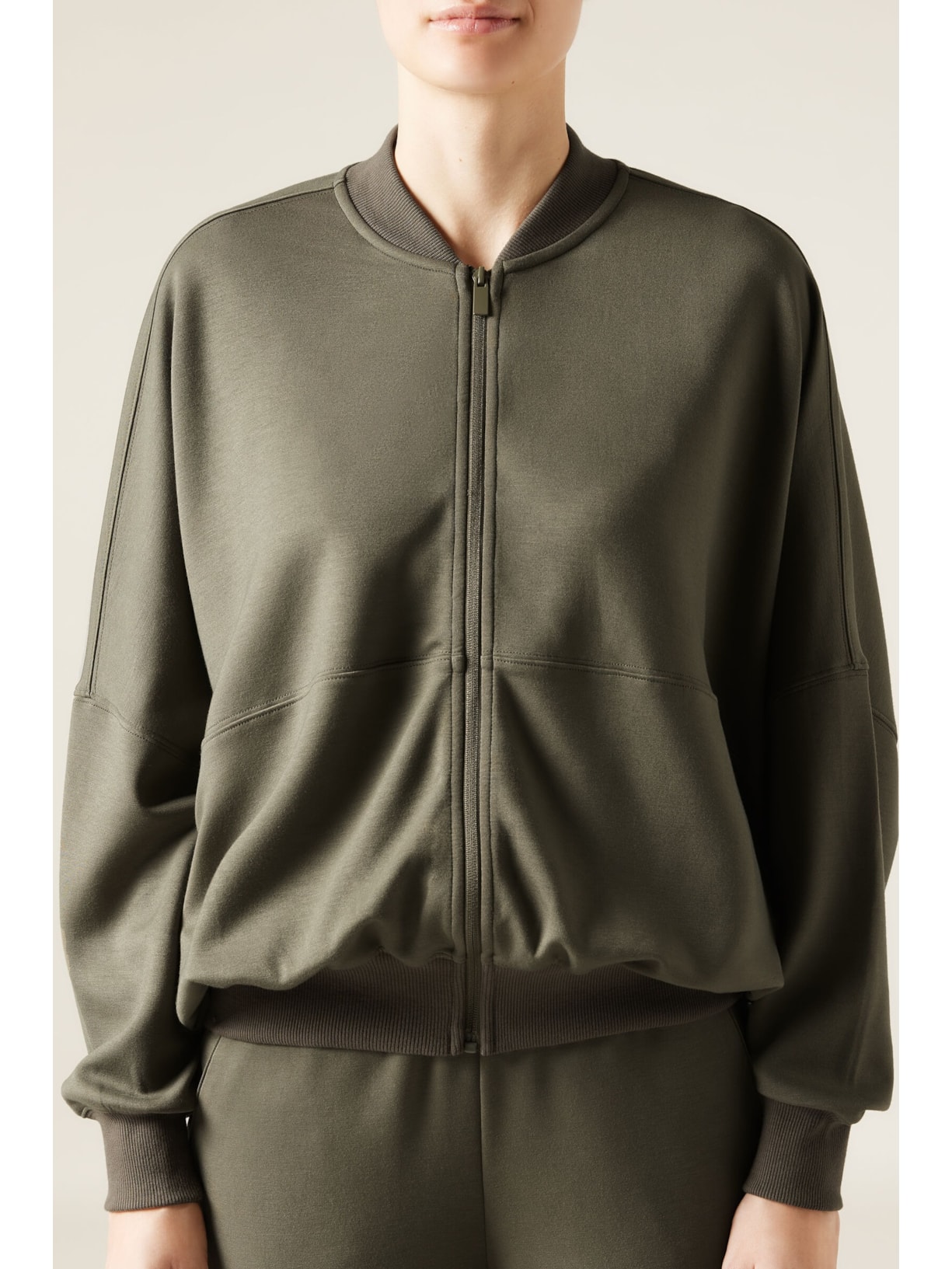 Moletom Sweatshirt Oversized Lux Lounge Verde Calzedonia