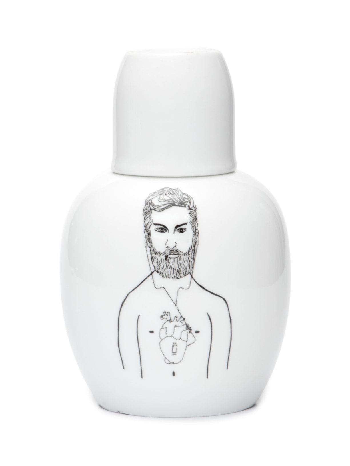 Moringa Com Copo De Dentro - Branco