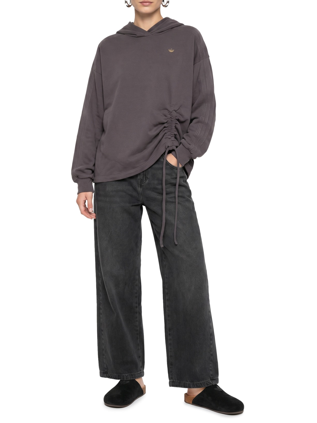 Mule Feminino Adimule Preto Adidas Originals
