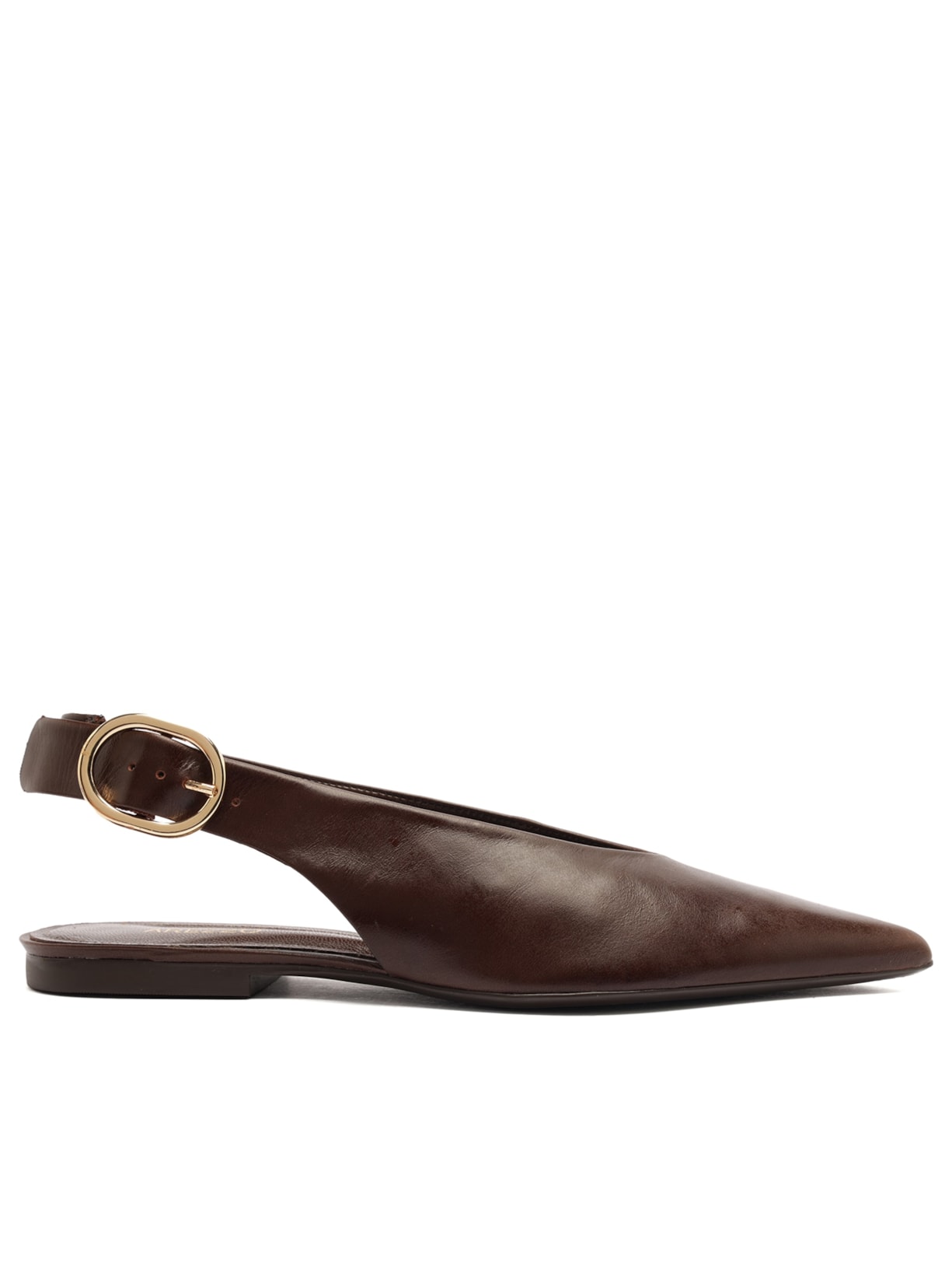 Mule feminino Caseina - Marrom