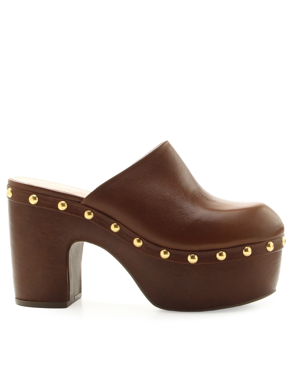 Mule Feminino Clara Marrom Vicenza