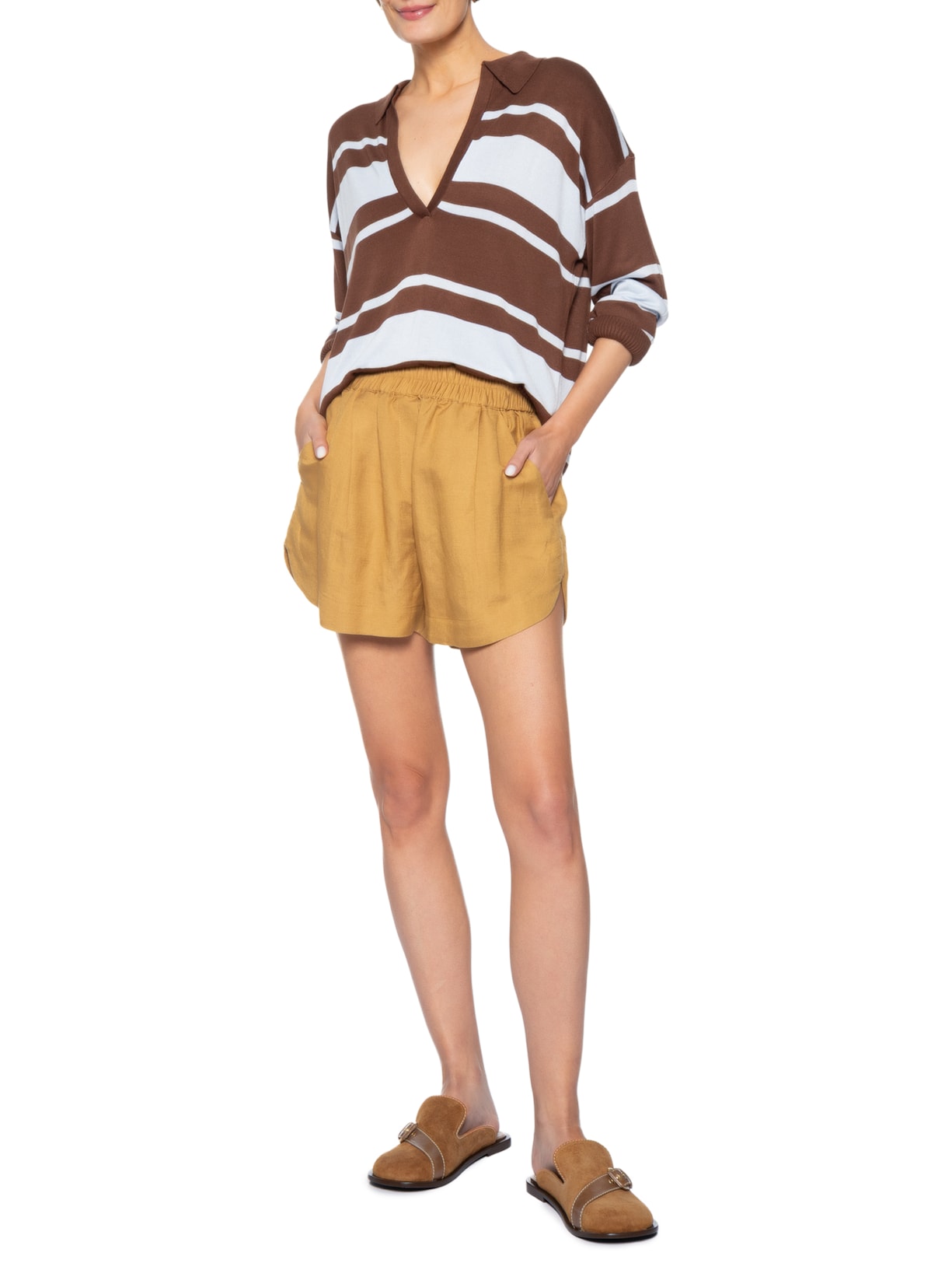 Mule Feminino Cora – Marrom Vicenza