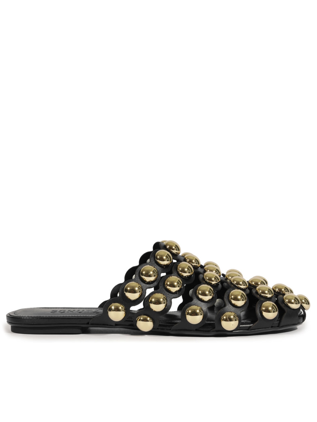 Mule Feminino Couro - Preto