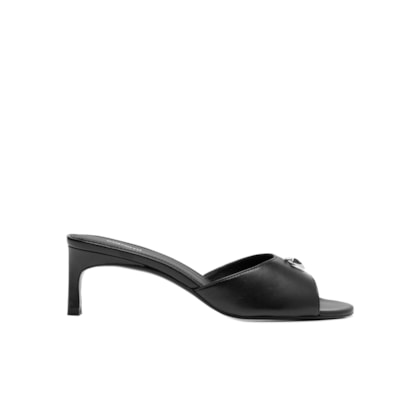 Mule Feminino Low Logo - Preto