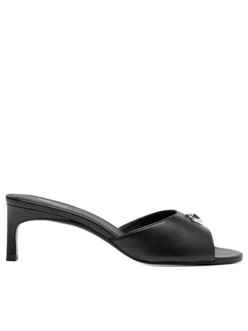 Mule Feminino Low Logo - Preto