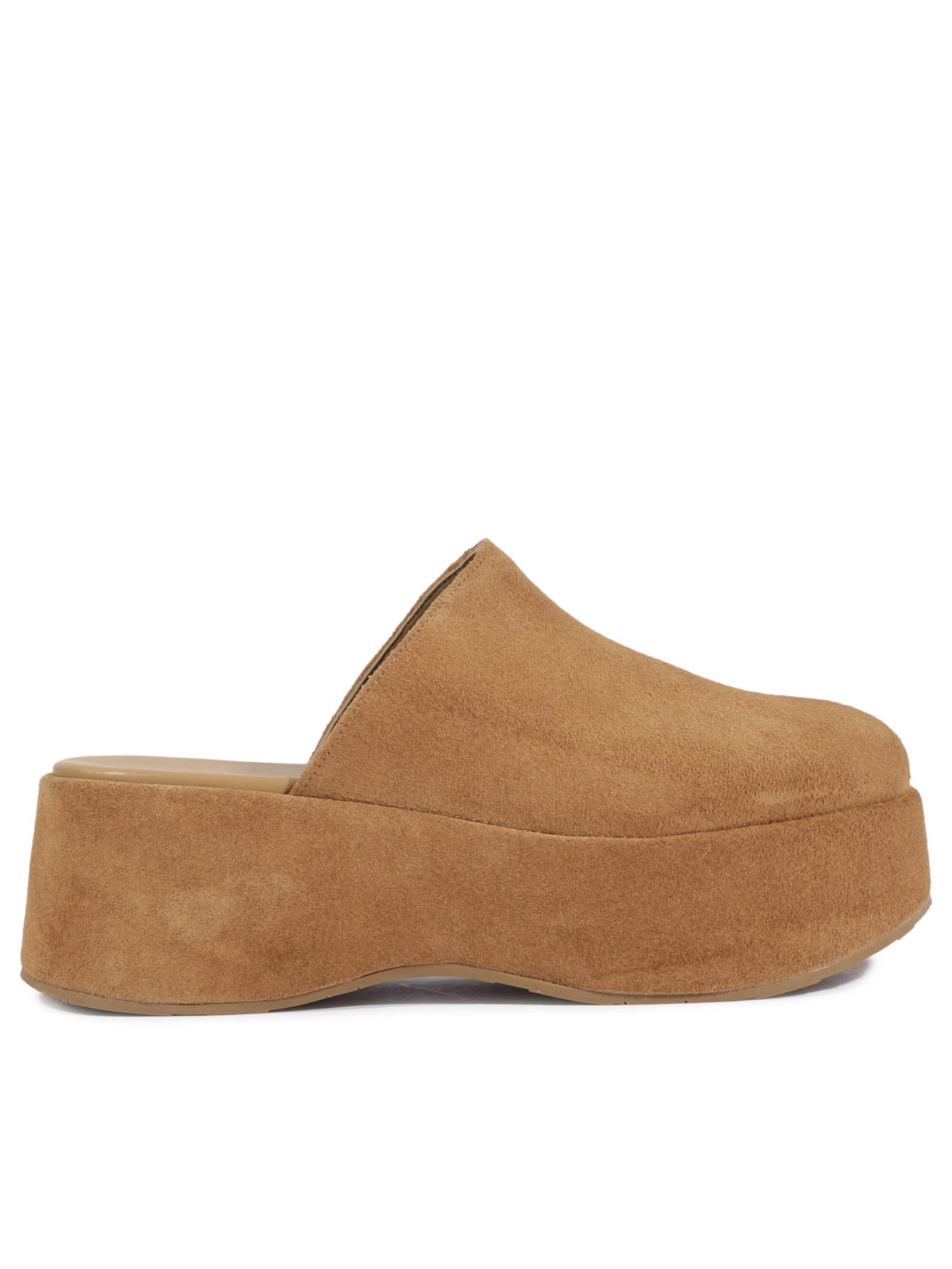 Mule Feminino Mia Suede Marrom Schutz