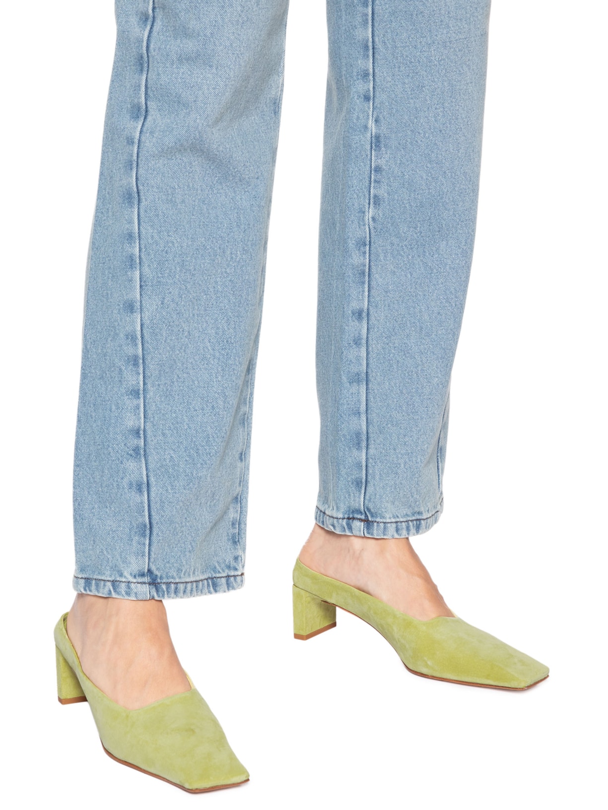 Mule Feminino Nora Verde Francesca