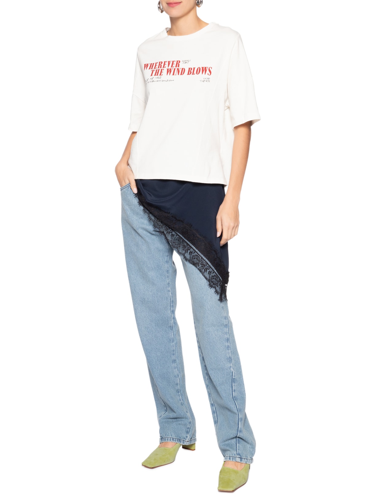 Mule Feminino Nora Verde Francesca