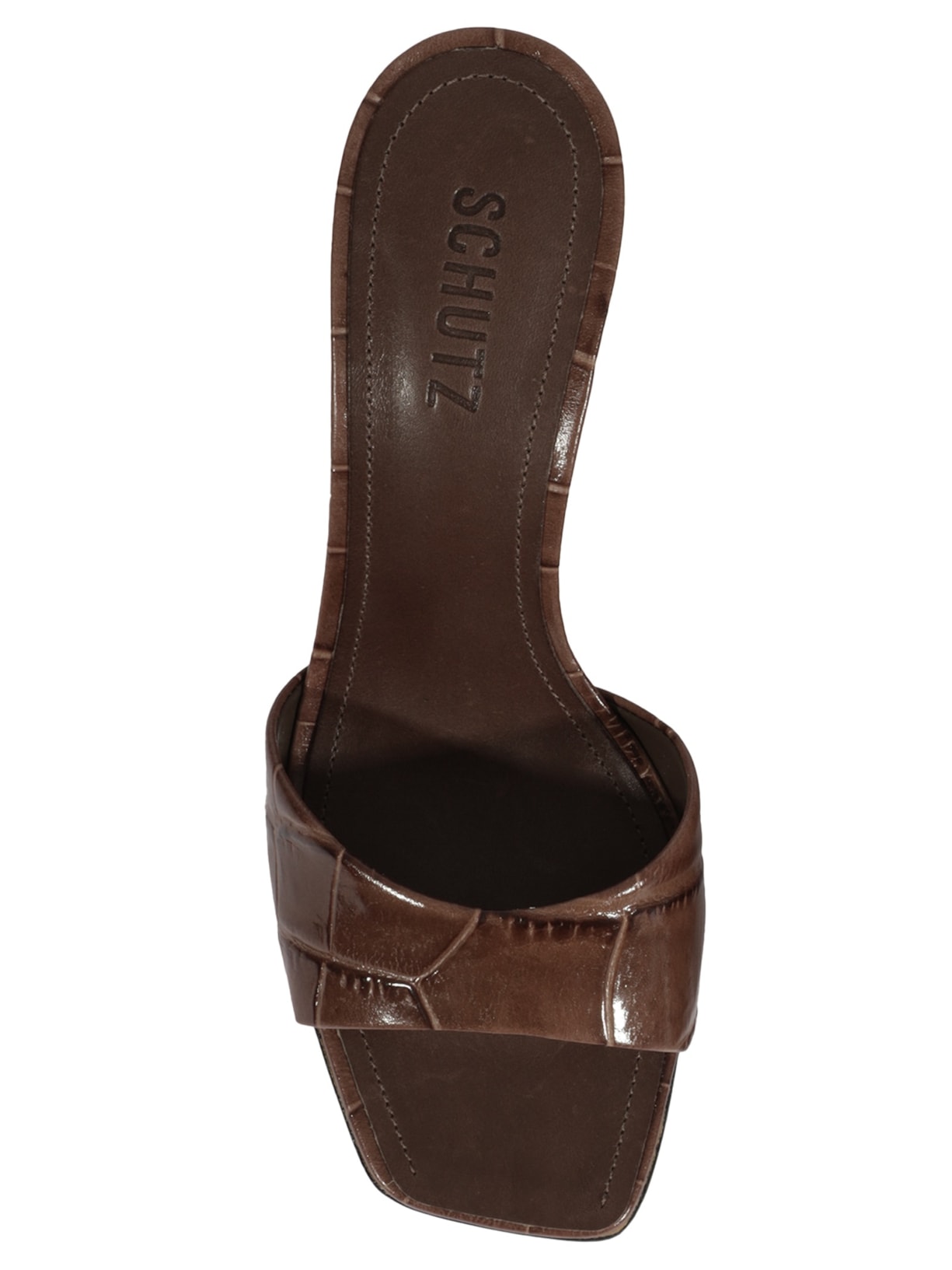Mule Feminino Posseni Casual Marrom Schutz