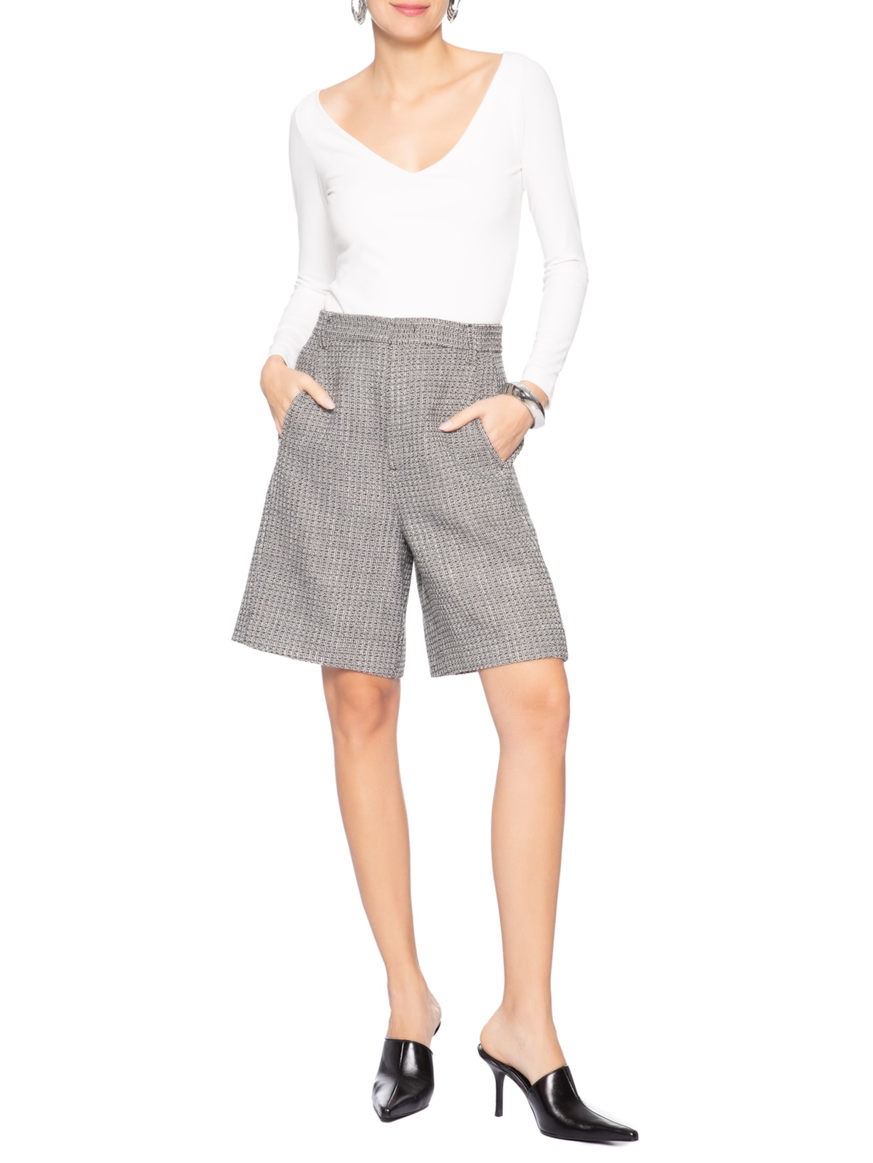 Mule Feminino Salto Alto Abby Preto Schutz