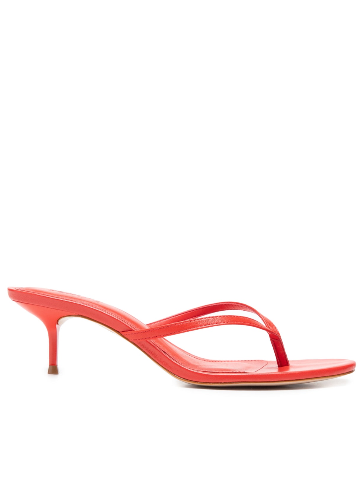 Mule Feminino Salto Fino - Vermelho