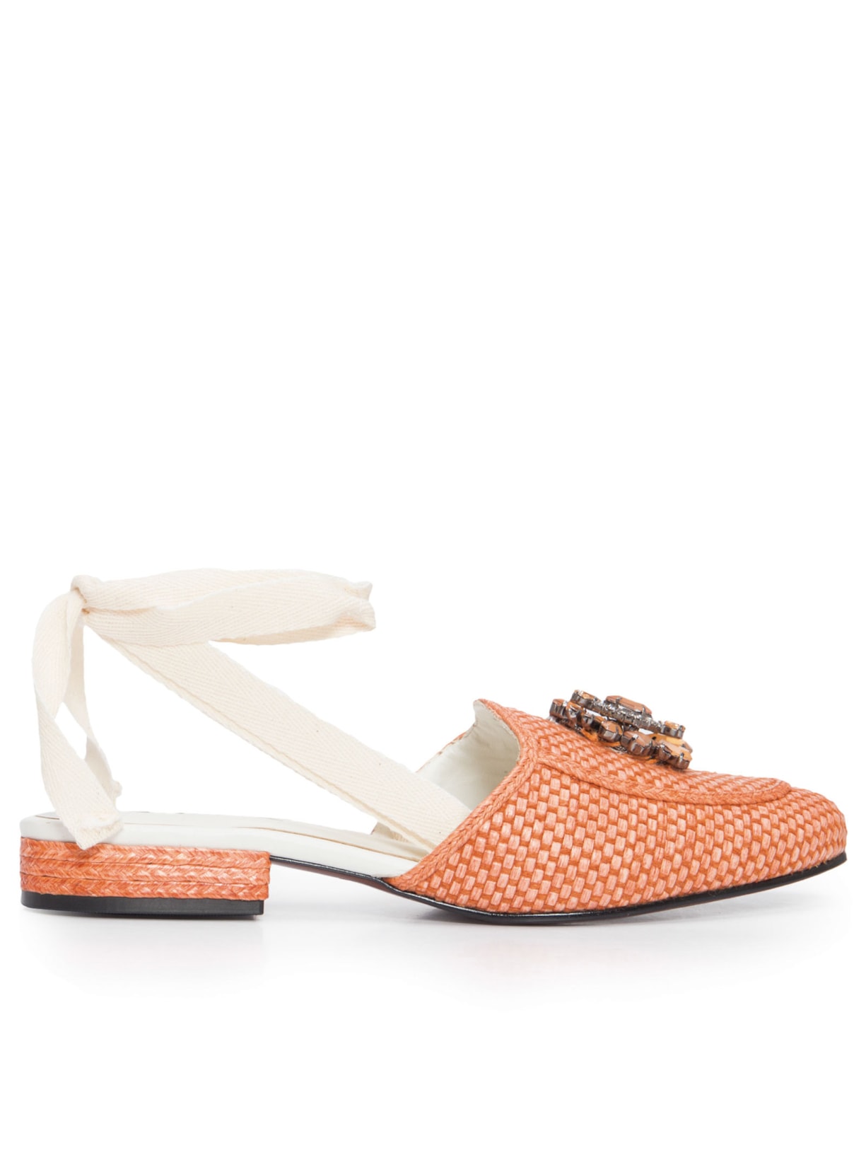 Mule Feminino Slip On Páprica - Laranja