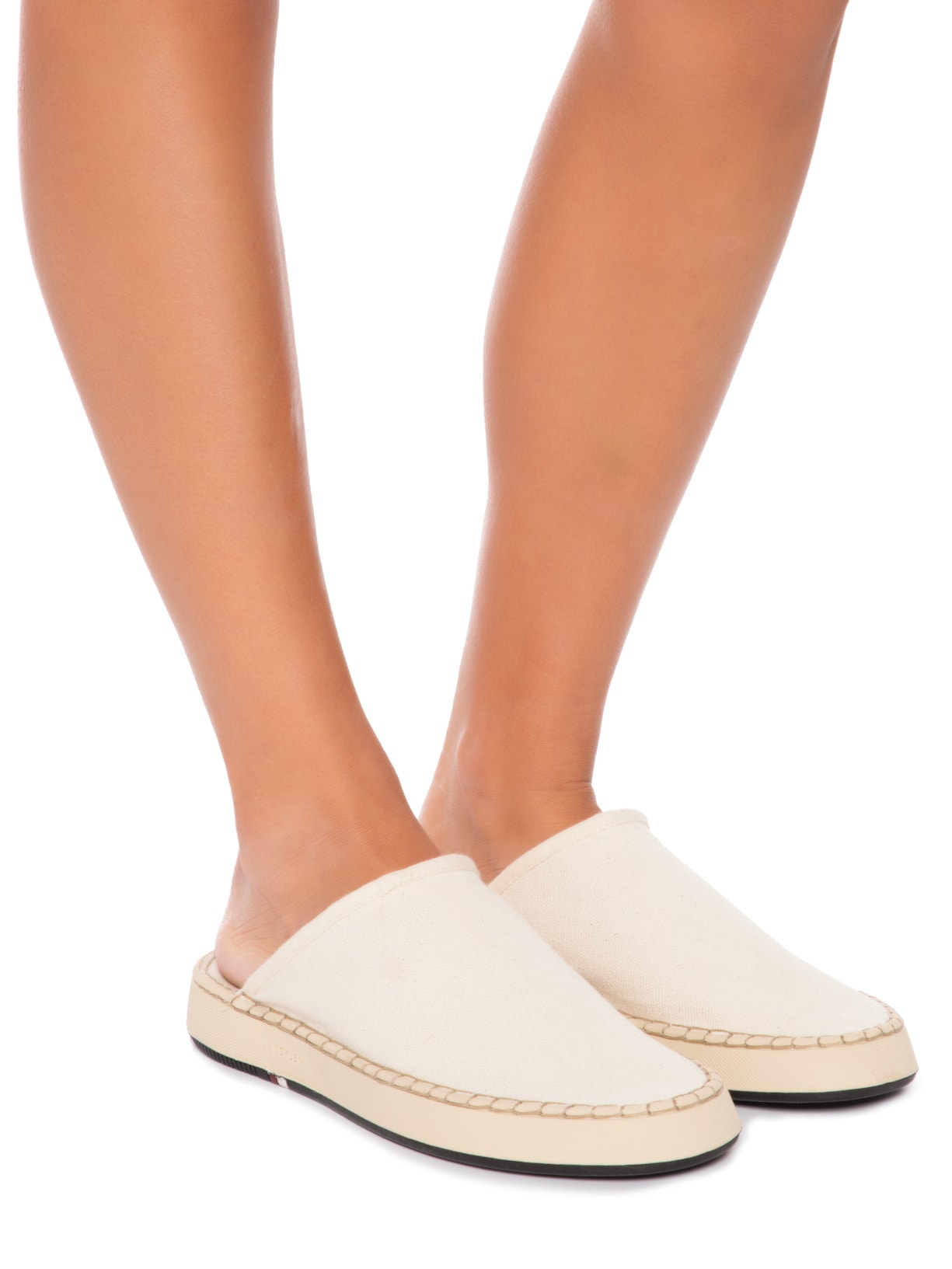 Slip On Mule Osklen Feminino Mule Feminino Soho Lona Osklen Bege