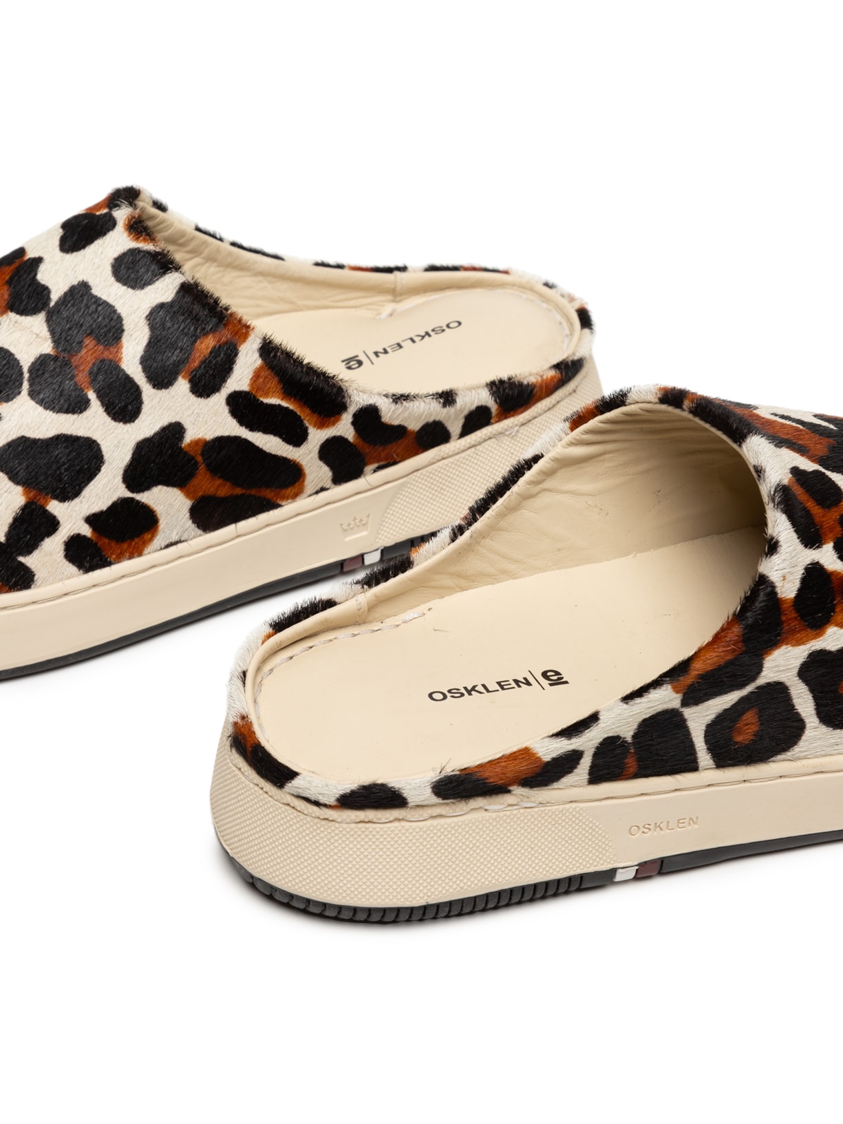 Mule Feminino Soho Onça Animal Print Osklen
