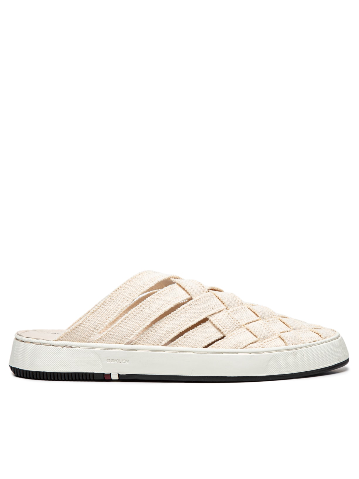 Mule Feminino Soho Tressê Lona - Off White